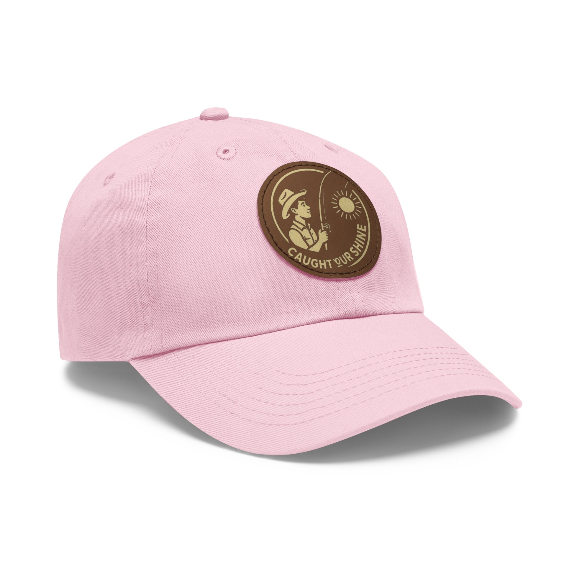 Stylish Dad Hat with Leather Patch | Perfect for Outdoors, Gift for Dads, Casual Wear, Summer Adventures, Trendy Accessories