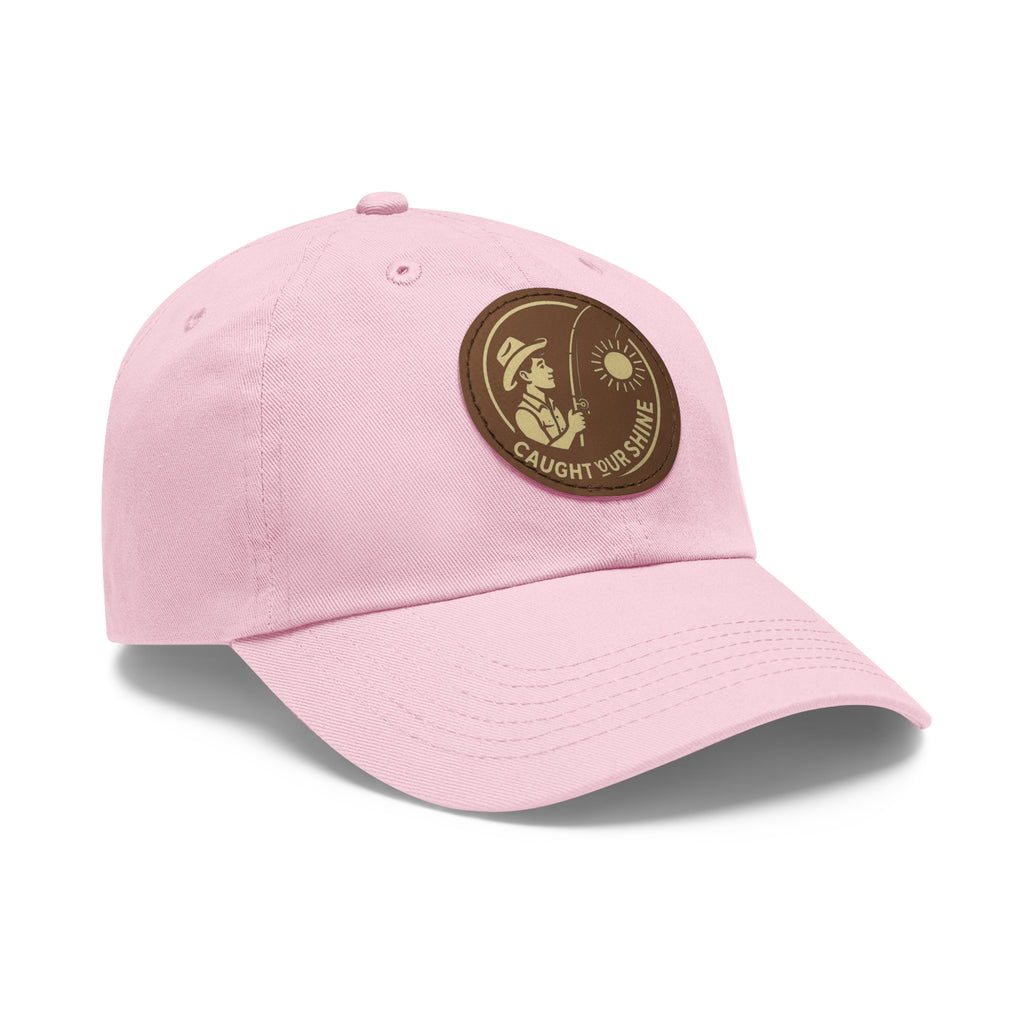 Stylish Dad Hat with Leather Patch | Perfect for Outdoors, Gift for Dads, Casual Wear, Summer Adventures, Trendy Accessories