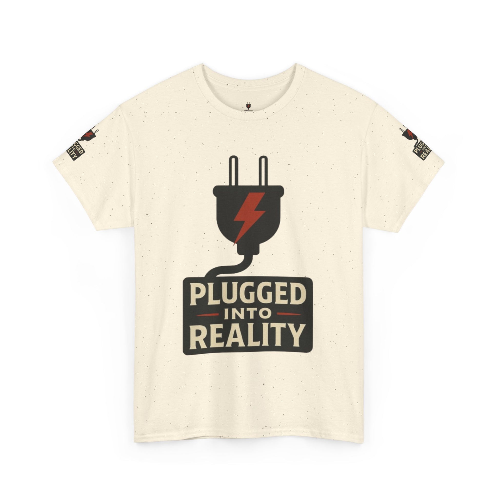 Unplugged Reality Tee - Fun Casual Shirt, Gift for Tech Enthusiasts, Graphic Tee for Friends, Quirky Everyday Wear, Recharge Your Vibe!