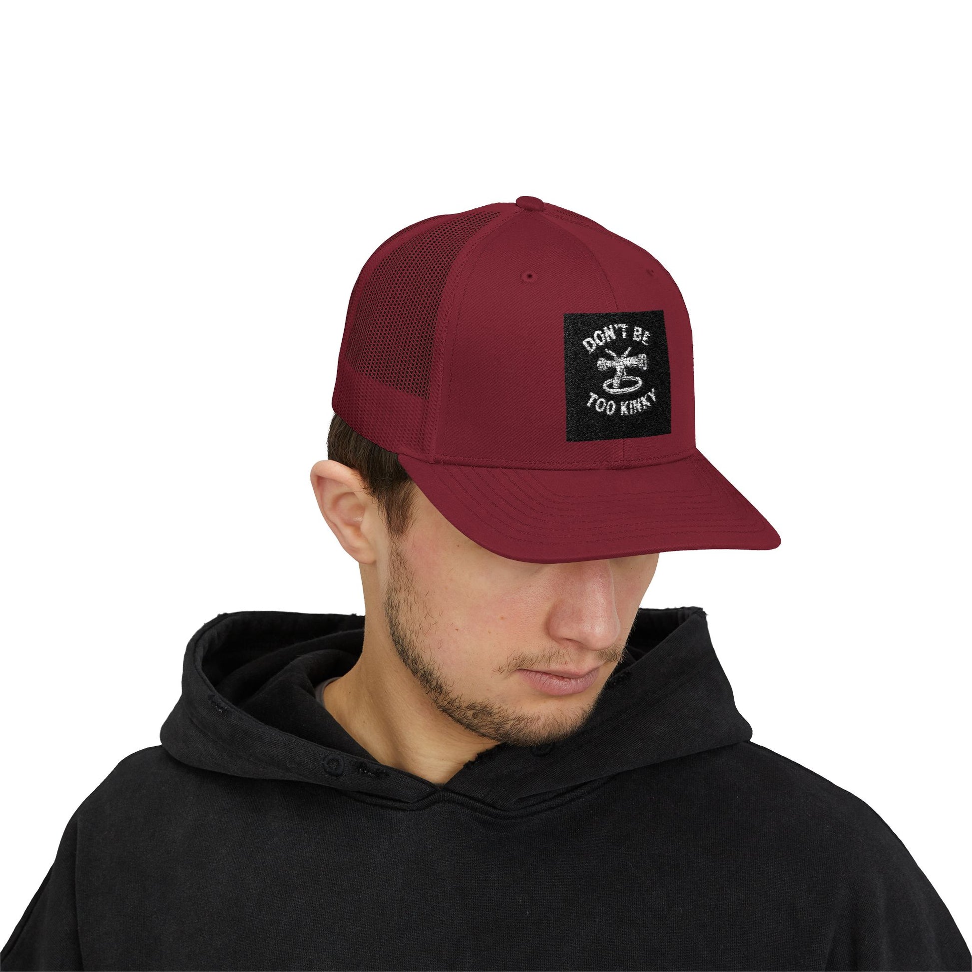 Funny Snapback Trucker Cap, Casual Hat for Men & Women, Perfect for Outdoor Events, Gifts, and Everyday Wear, Don't Be Too Skinny