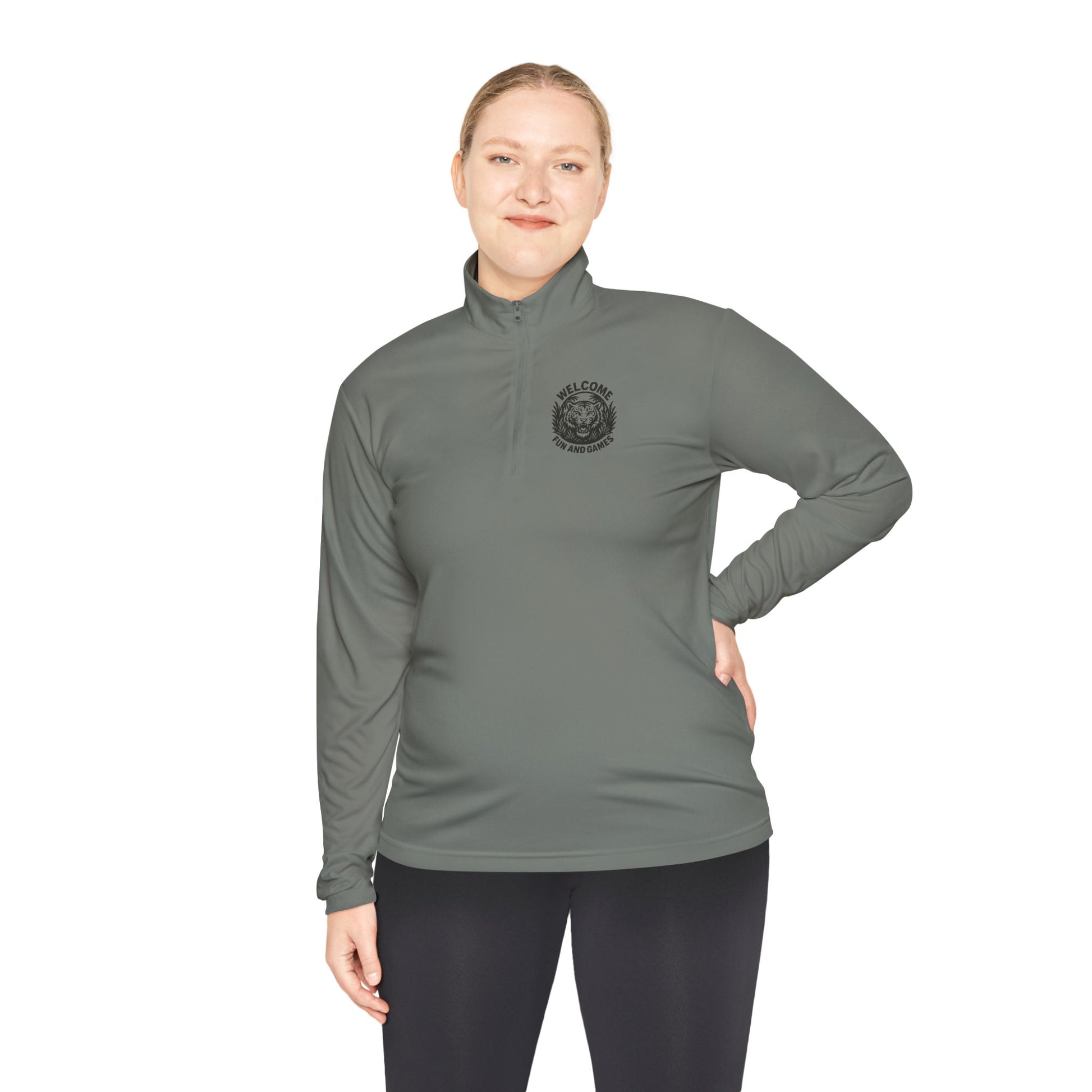 Unisex Quarter-Zip Pullover, Cozy Layer for Every Occasion, Perfect for Game Nights or Casual Outings, Gifts for Him/Her, Stylish & [...]