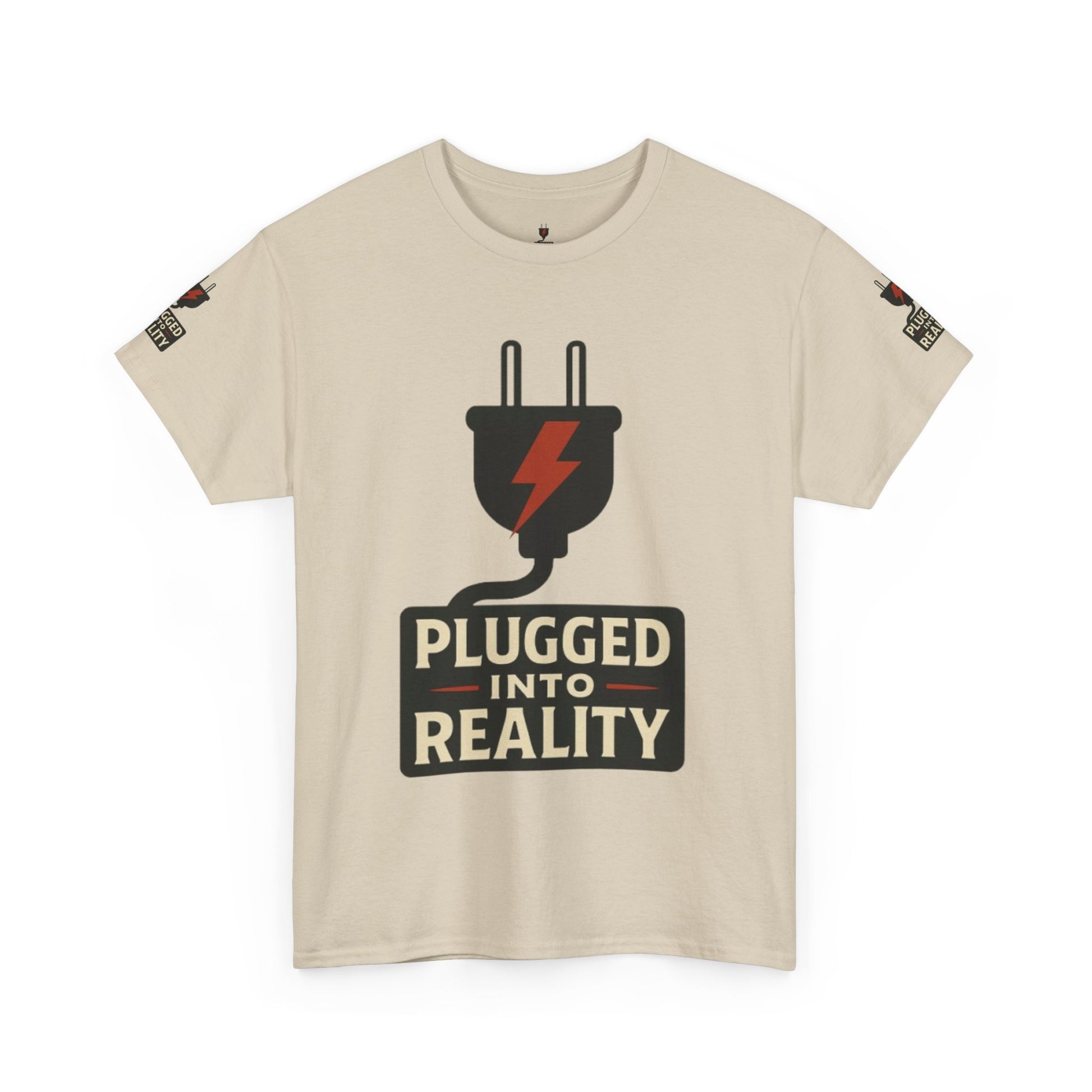 Unplugged Reality Tee - Fun Casual Shirt, Gift for Tech Enthusiasts, Graphic Tee for Friends, Quirky Everyday Wear, Recharge Your Vibe!