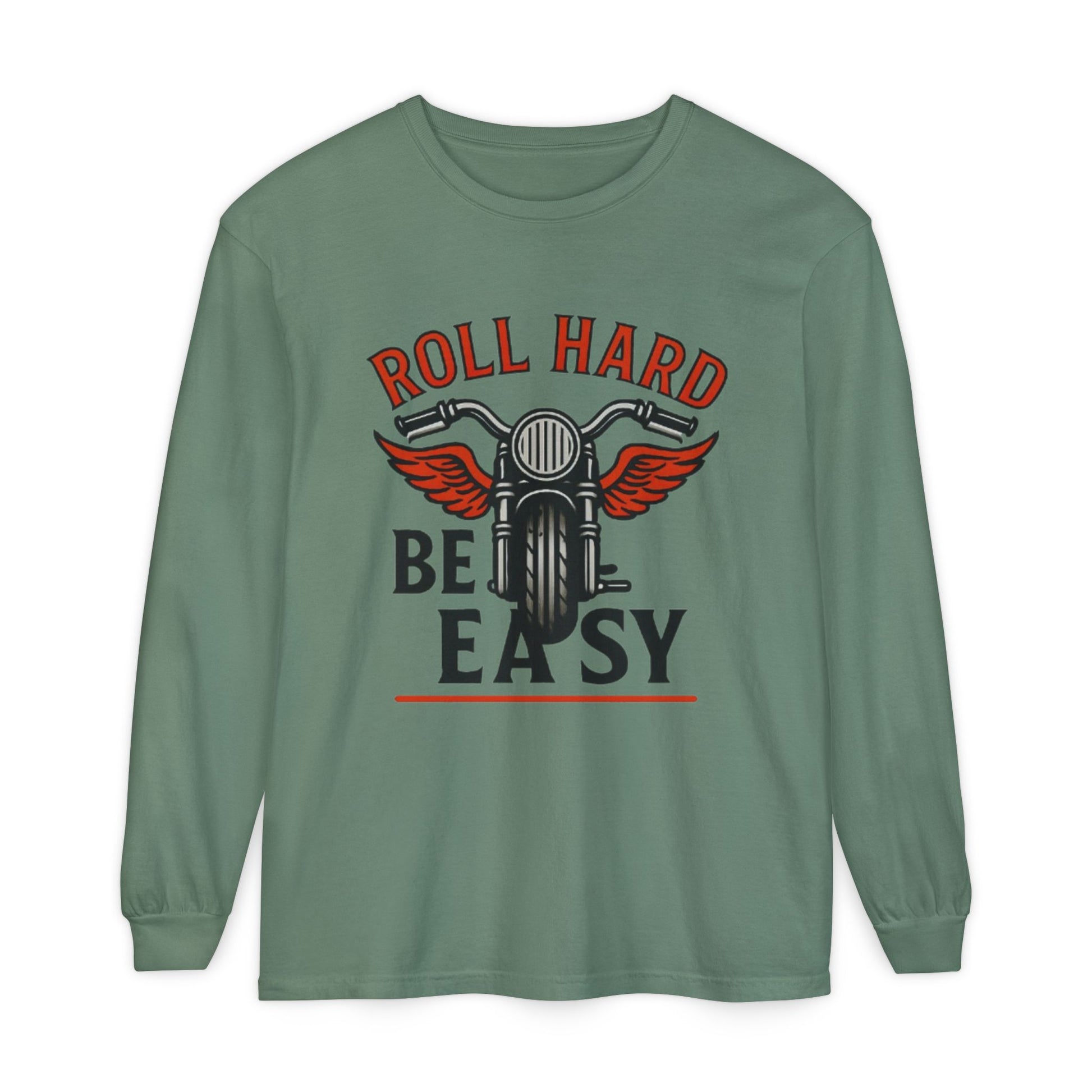 Unisex Garment-dyed Long Sleeve T-Shirt