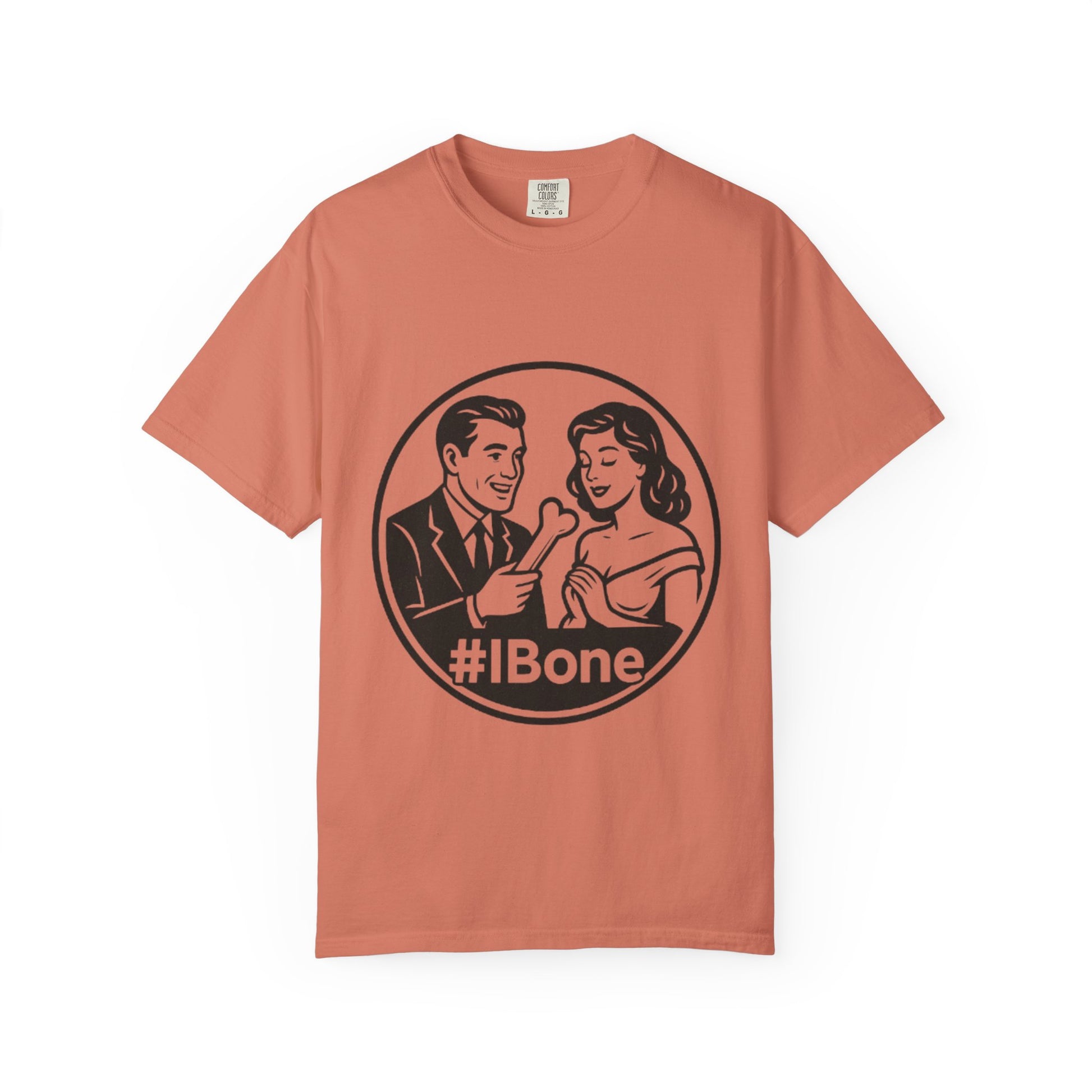 Playful Unisex T-Shirt: #IBone Design, Cute Couple Humor Tee, Gift for Couples, Funny Graphic Shirt, Casual Wear