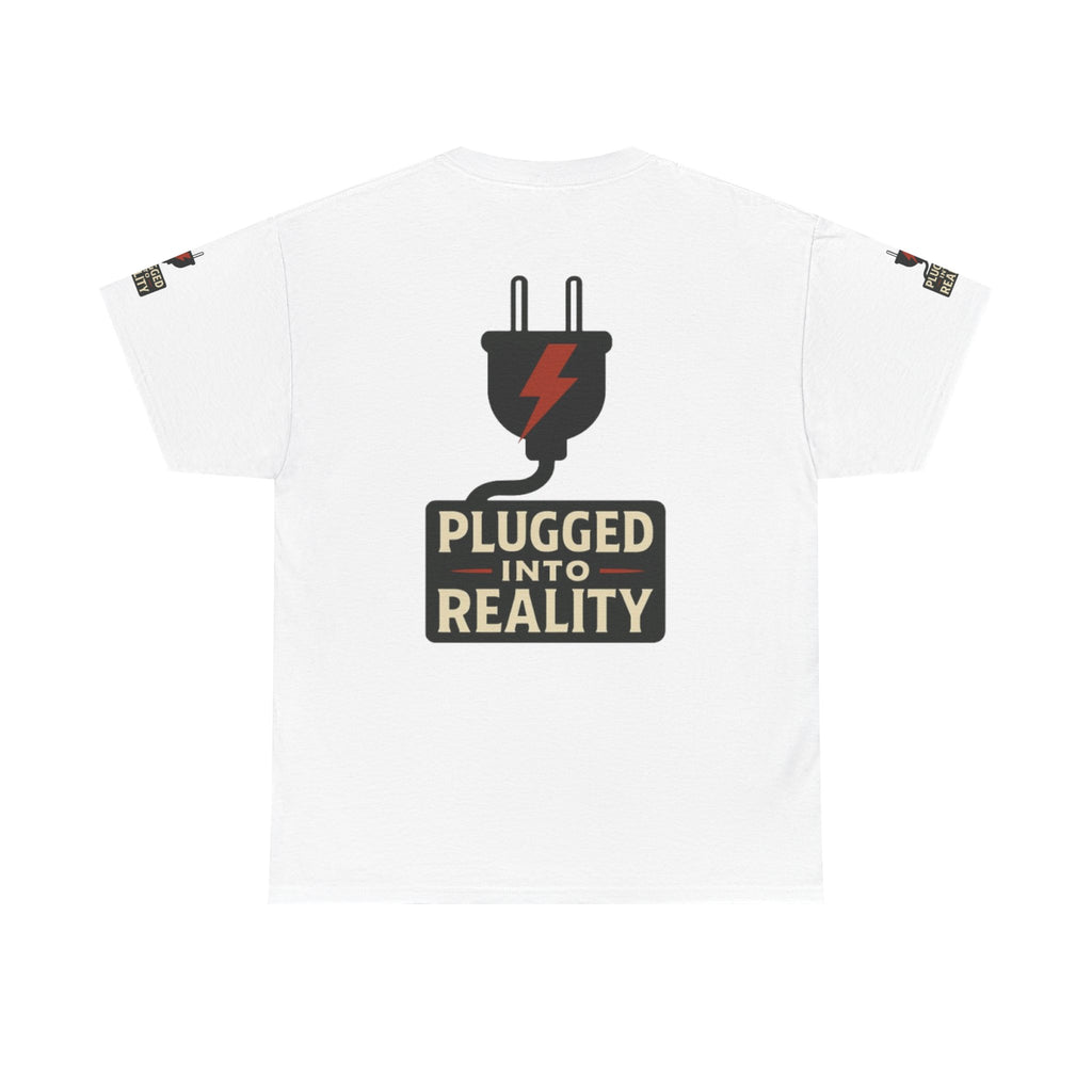 Unplugged Reality Tee - Fun Casual Shirt, Gift for Tech Enthusiasts, Graphic Tee for Friends, Quirky Everyday Wear, Recharge Your Vibe!