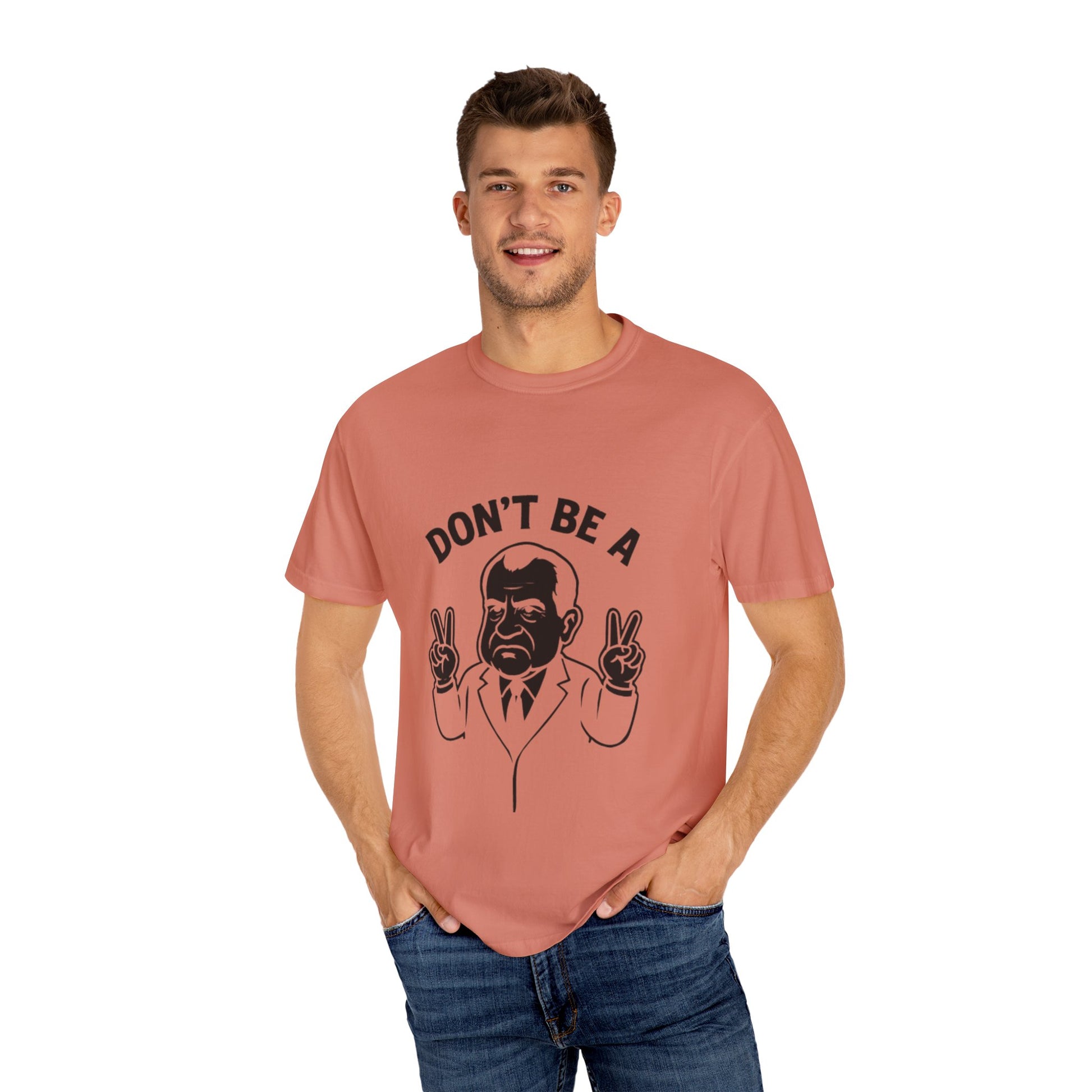 Humorous Unisex T-Shirt - Don't Be a Nixon, Political Satire Tee, Gift for Activists, Casual Wear, Vintage Style
