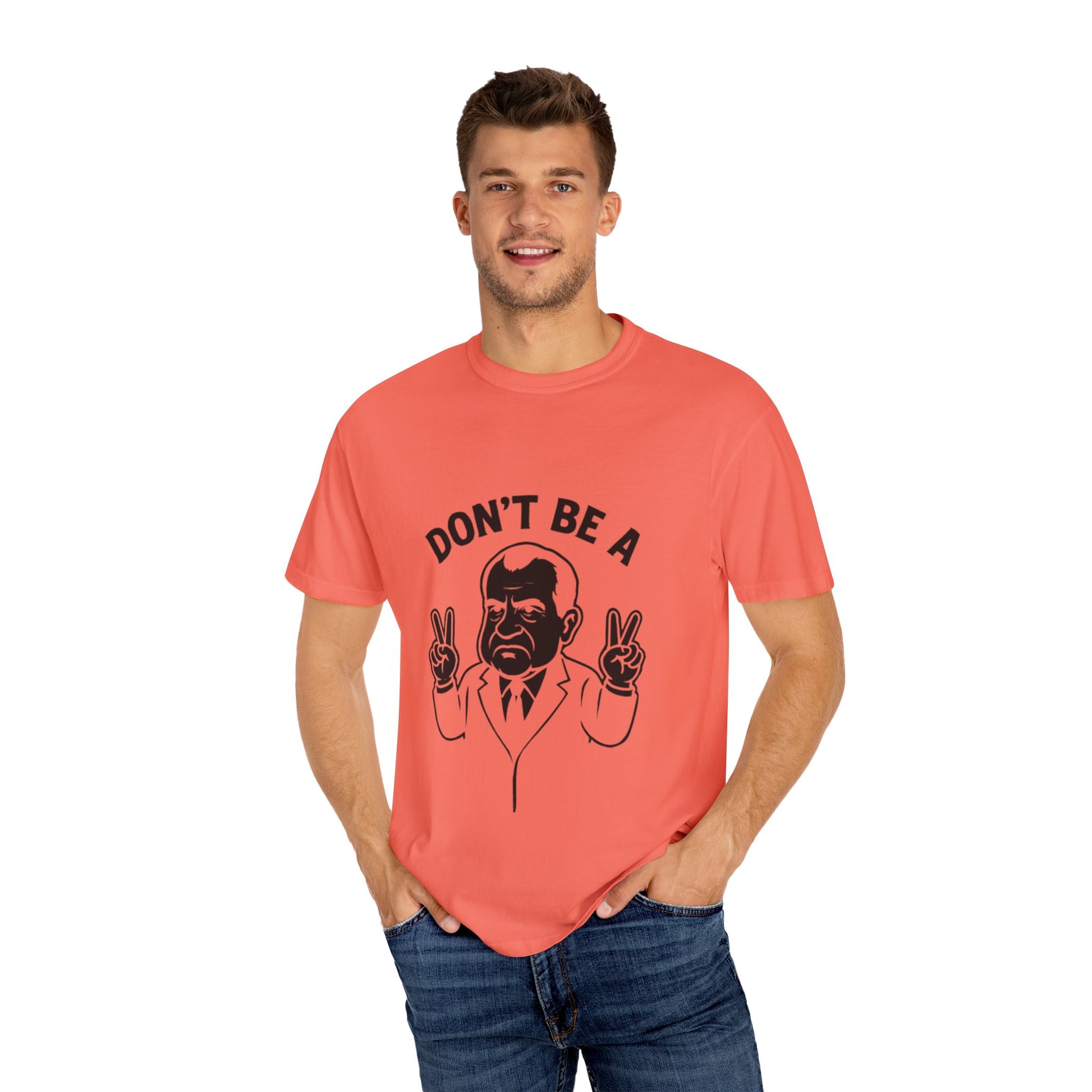 Humorous Unisex T-Shirt - Don't Be a Nixon, Political Satire Tee, Gift for Activists, Casual Wear, Vintage Style