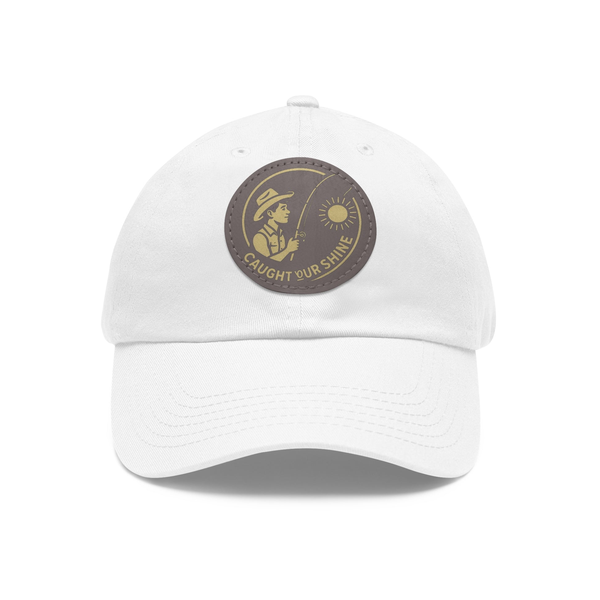 Stylish Dad Hat with Leather Patch | Perfect for Outdoors, Gift for Dads, Casual Wear, Summer Adventures, Trendy Accessories