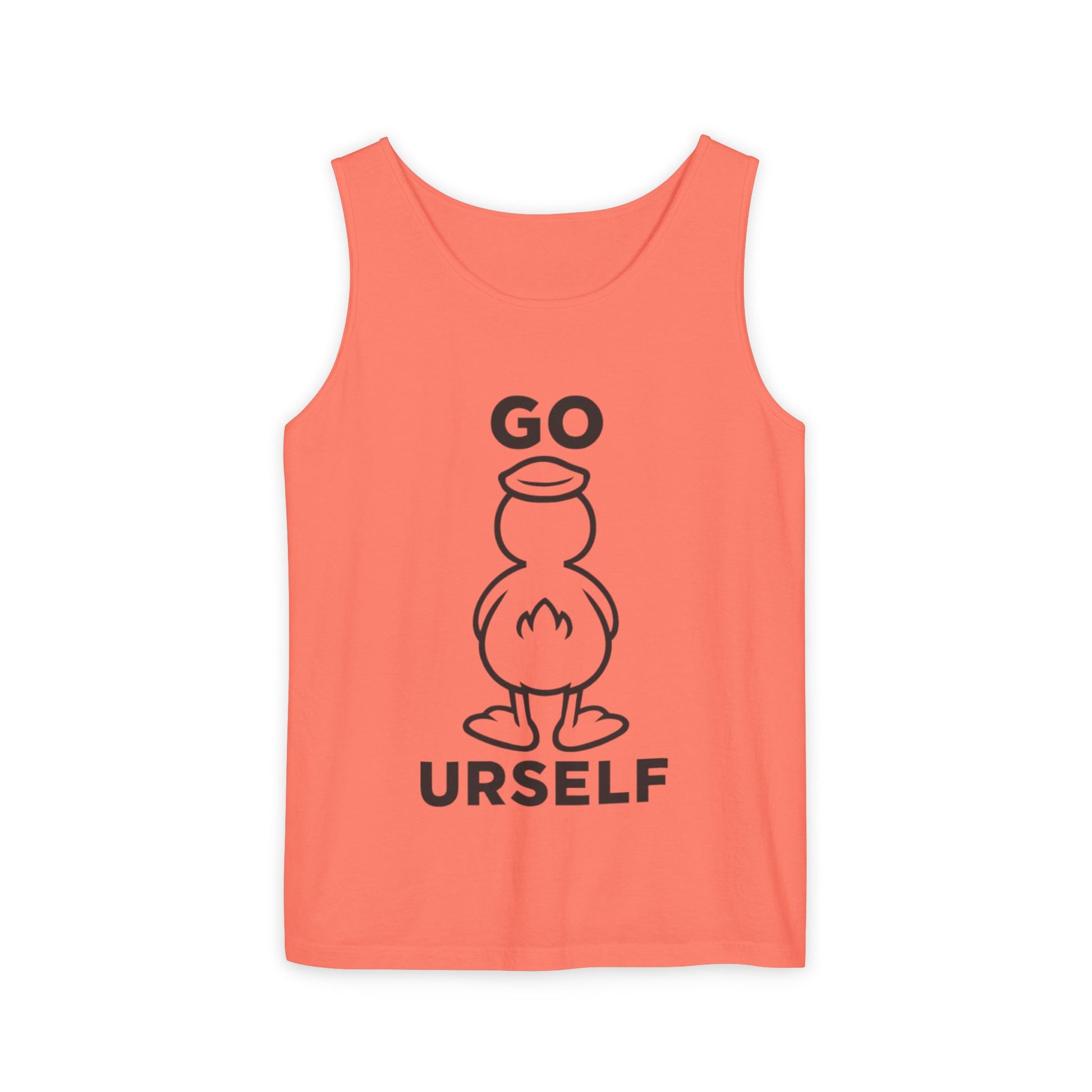 Humorous Unisex Tank Top - "Go Urself" - Perfect for Summer Outings, Gifts, and Casual Wear, Beachwear, Party Attire, Fun Statement Tee