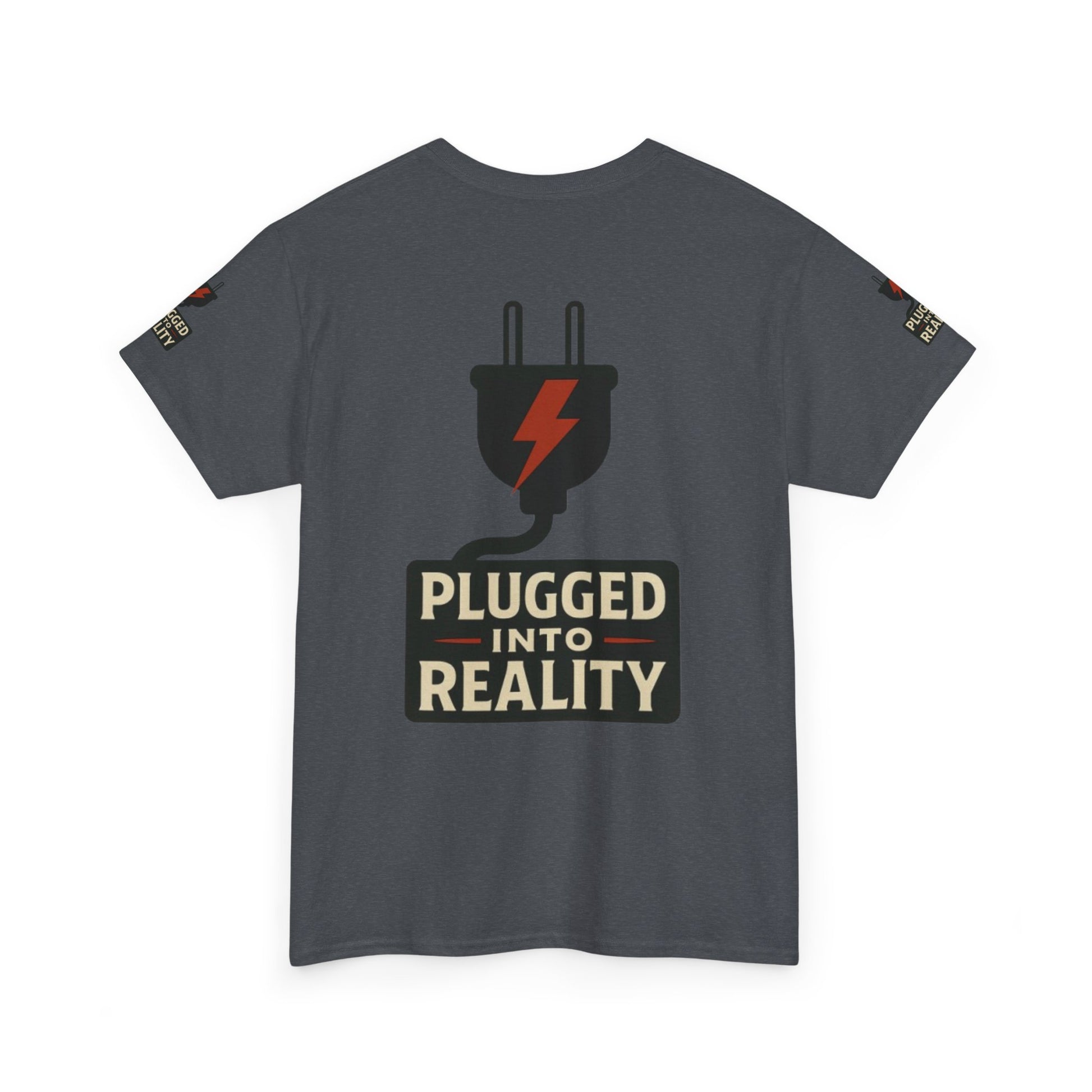 Unplugged Reality Tee - Fun Casual Shirt, Gift for Tech Enthusiasts, Graphic Tee for Friends, Quirky Everyday Wear, Recharge Your Vibe!