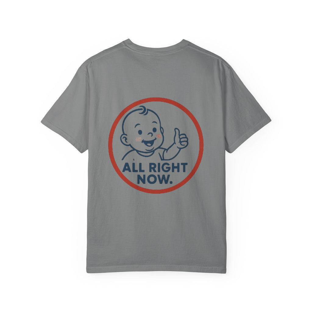 Cheerful Baby Graphic T-Shirt, Funny Quote Tee, Casual Wear, Gift for New Parents, Baby Shower Present, Everyday Comfort