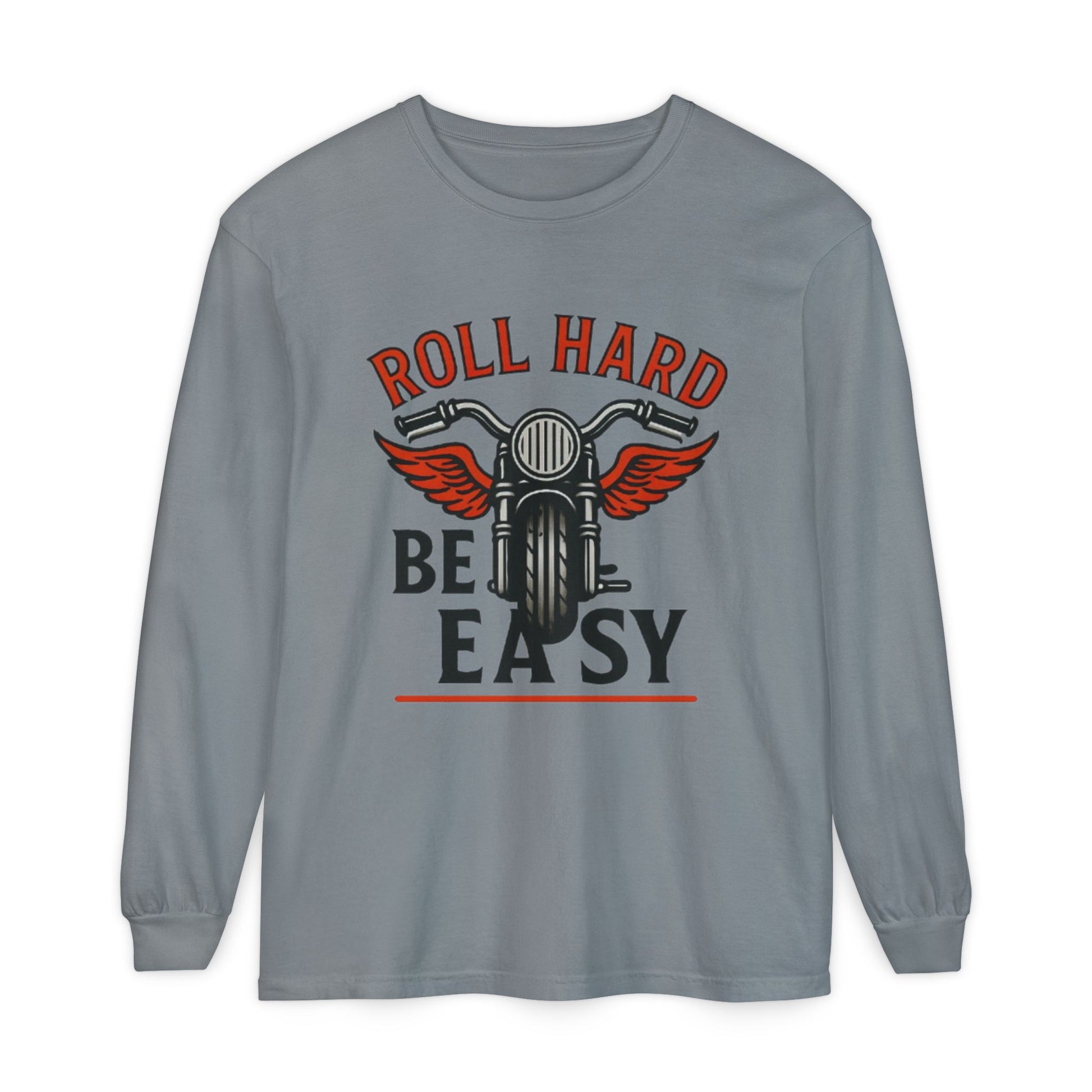 Unisex Garment-dyed Long Sleeve T-Shirt