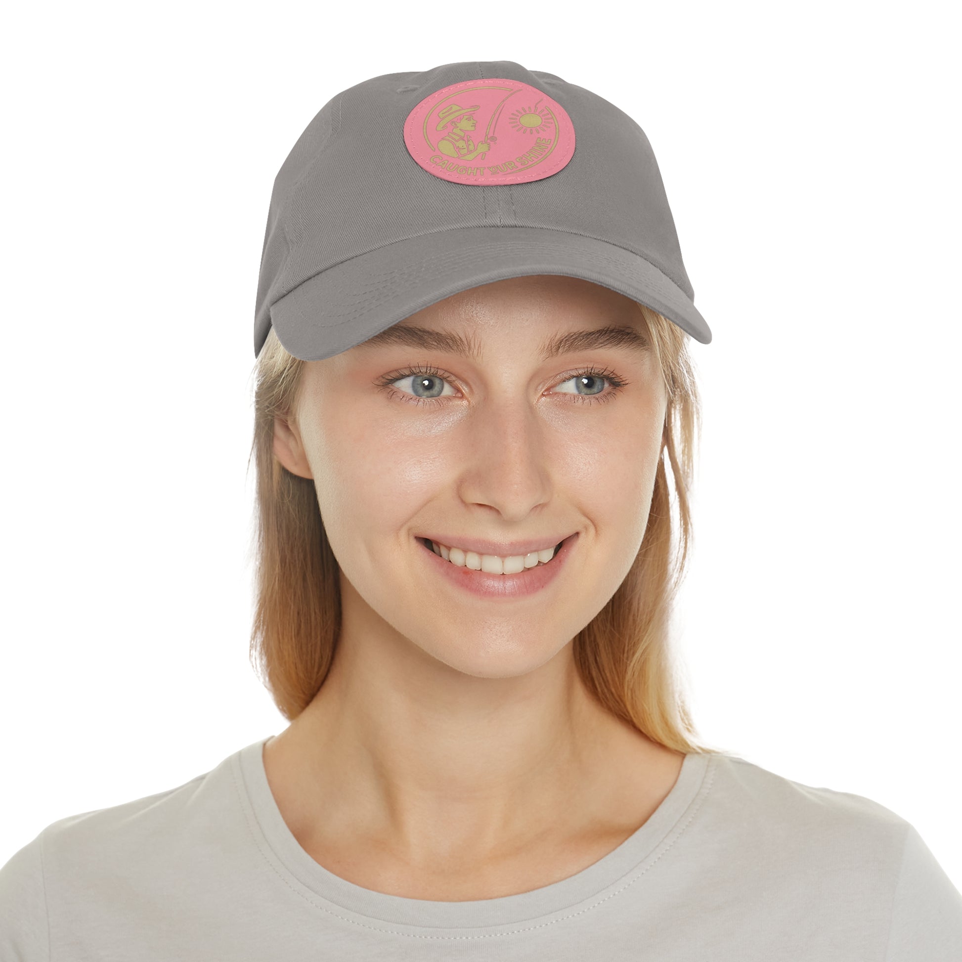 Stylish Dad Hat with Leather Patch | Perfect for Outdoors, Gift for Dads, Casual Wear, Summer Adventures, Trendy Accessories