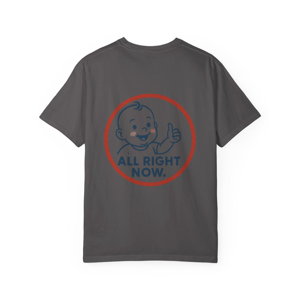 Cheerful Baby Graphic T-Shirt, Funny Quote Tee, Casual Wear, Gift for New Parents, Baby Shower Present, Everyday Comfort