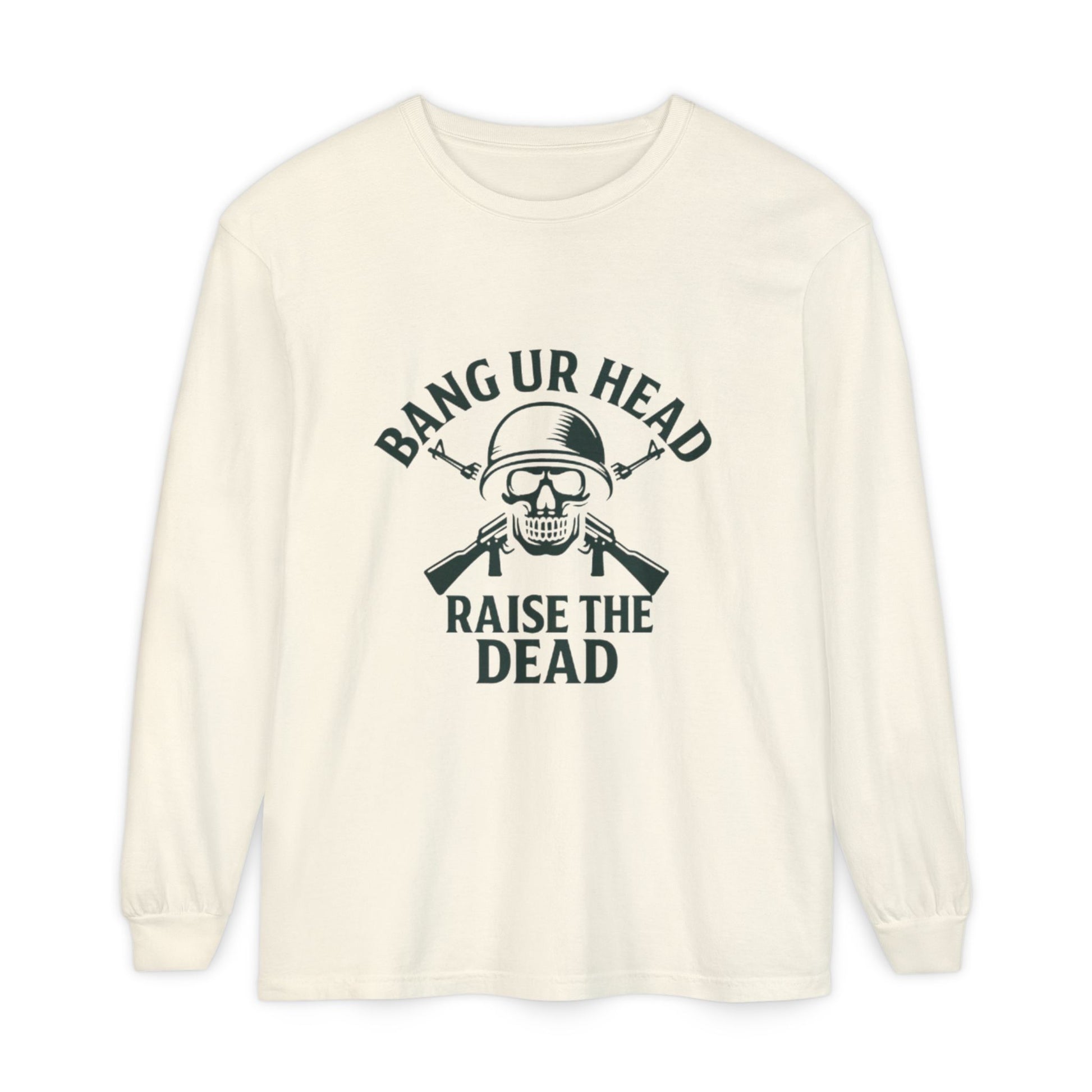 Unisex Garment-dyed Long Sleeve T-Shirt