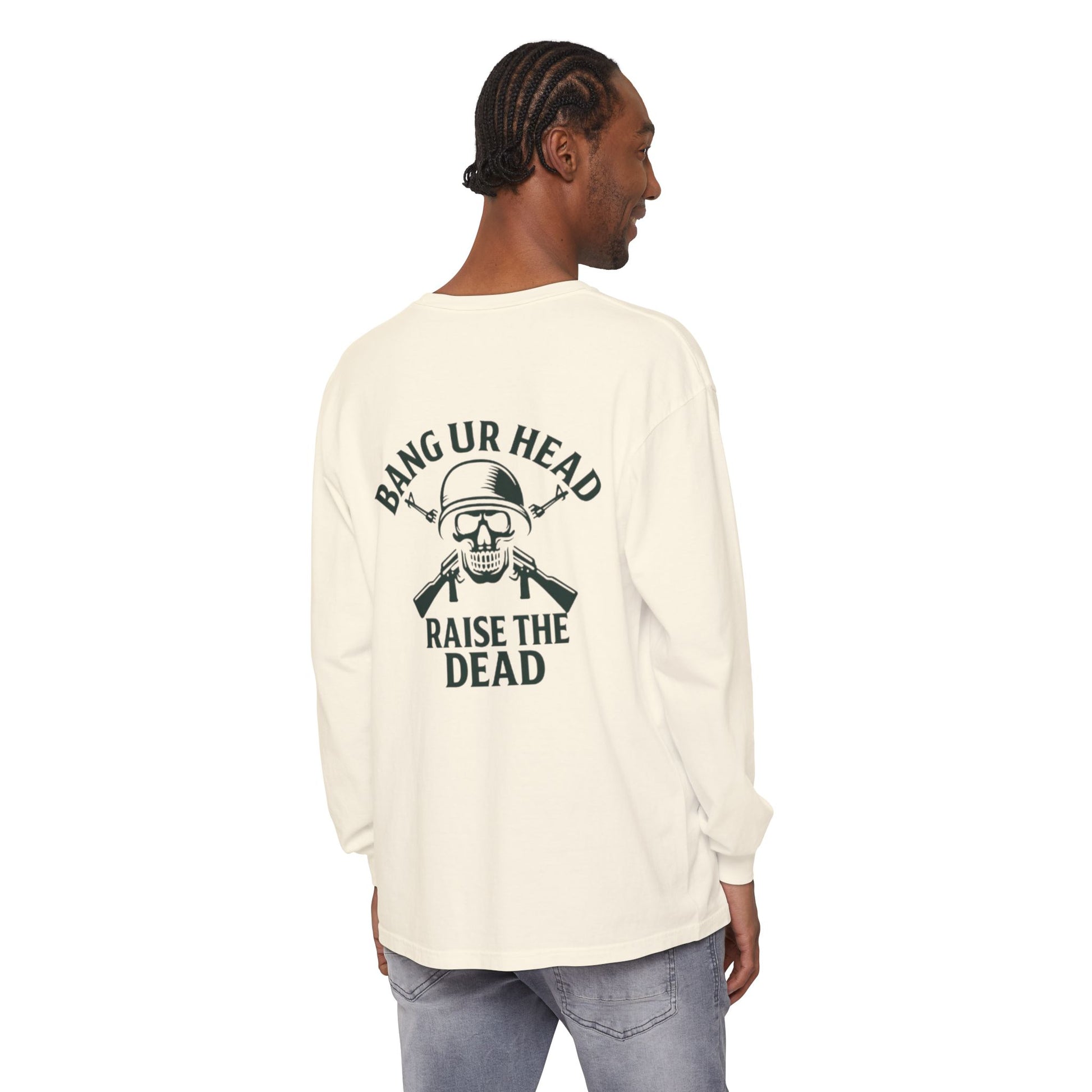 Unisex Garment-dyed Long Sleeve T-Shirt
