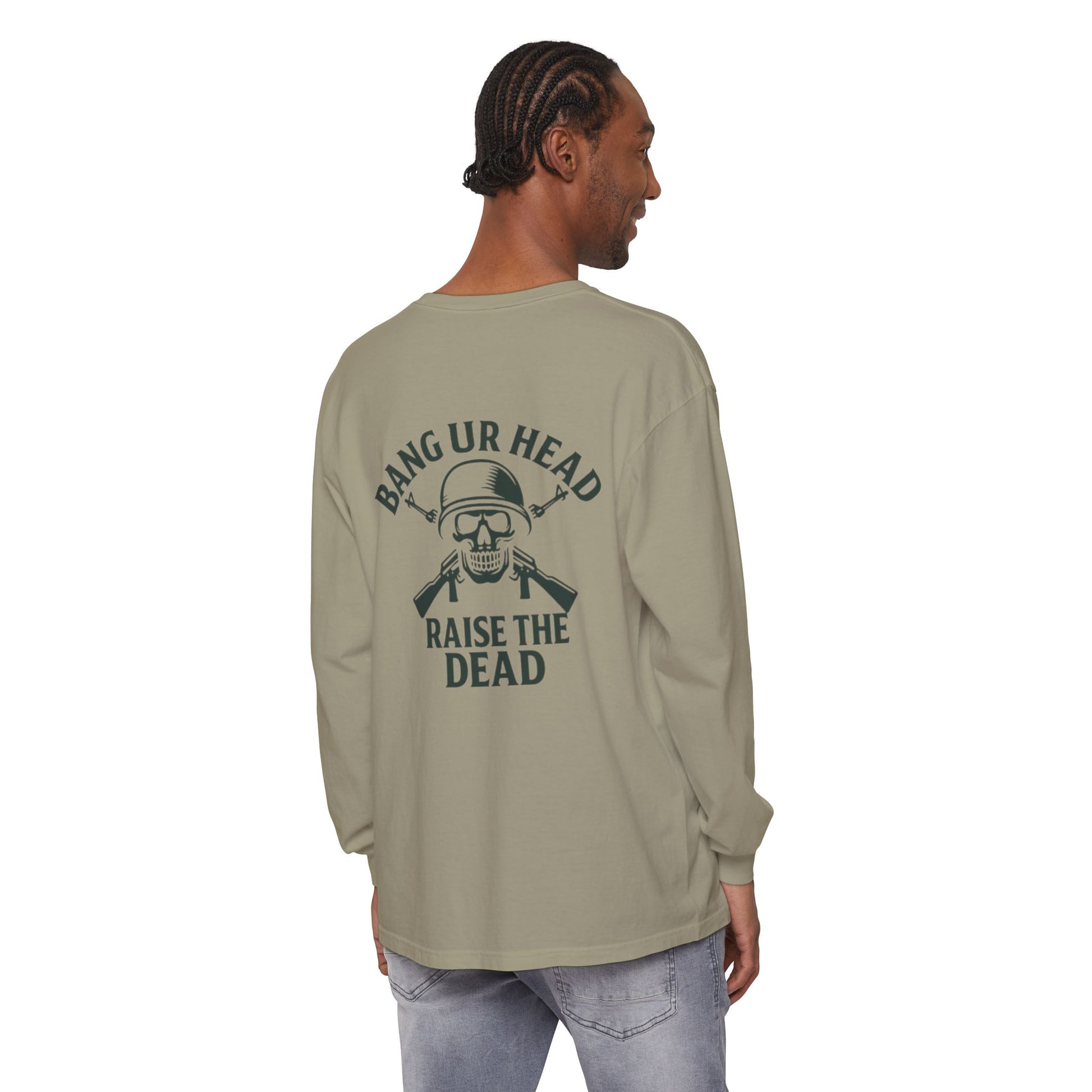 Unisex Garment-dyed Long Sleeve T-Shirt