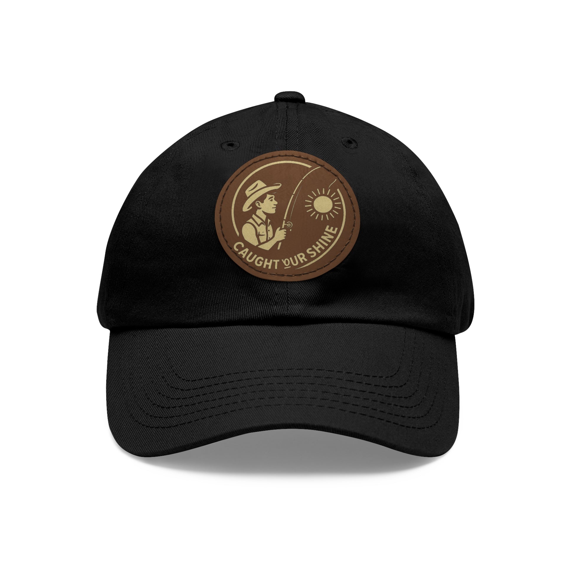 Stylish Dad Hat with Leather Patch | Perfect for Outdoors, Gift for Dads, Casual Wear, Summer Adventures, Trendy Accessories
