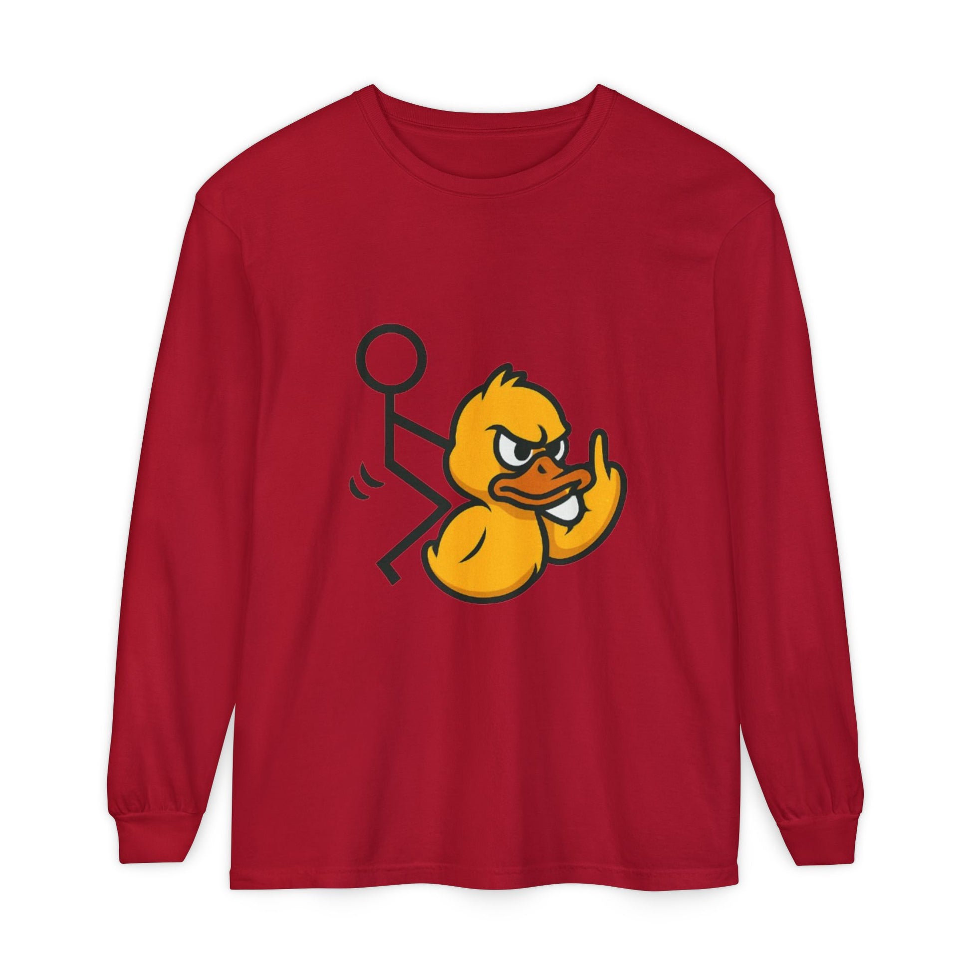 Unisex Garment-dyed Long Sleeve T-Shirt