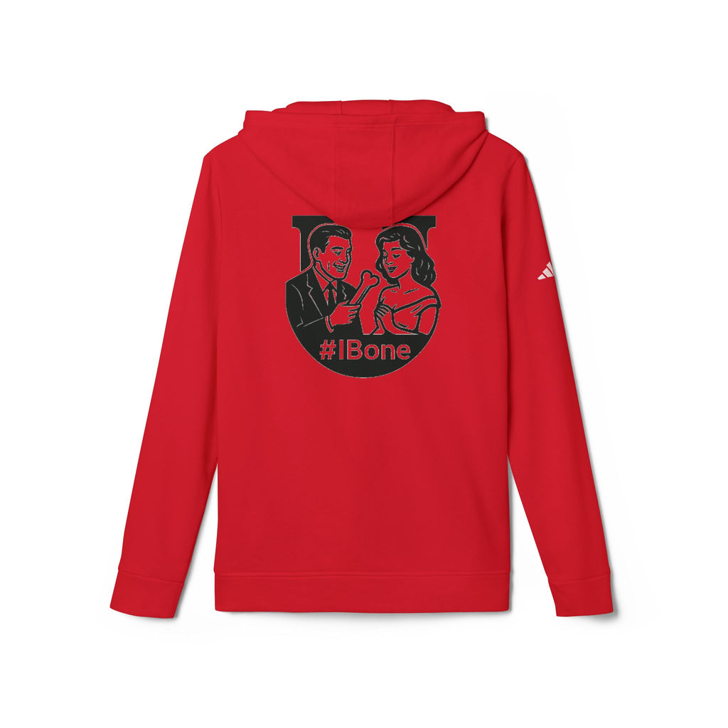 Unisex Fleece Hoodie with #IBone Graphic, Cozy Casual Wear for Everyday, Gift for Friends, Perfect for Events, Sportswear