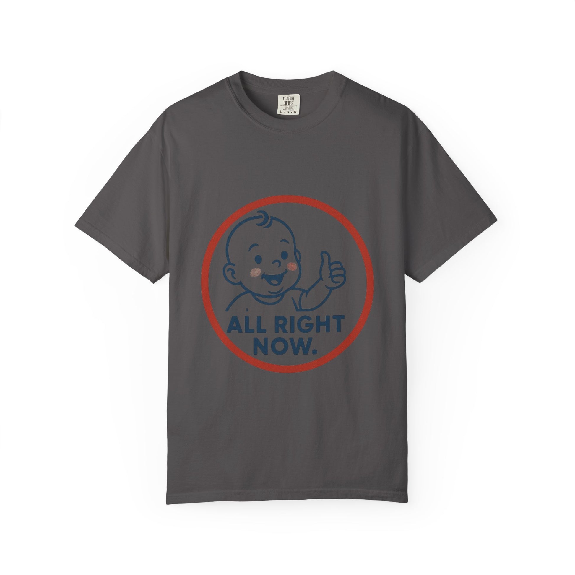 Cheerful Baby Graphic T-Shirt, Funny Quote Tee, Casual Wear, Gift for New Parents, Baby Shower Present, Everyday Comfort