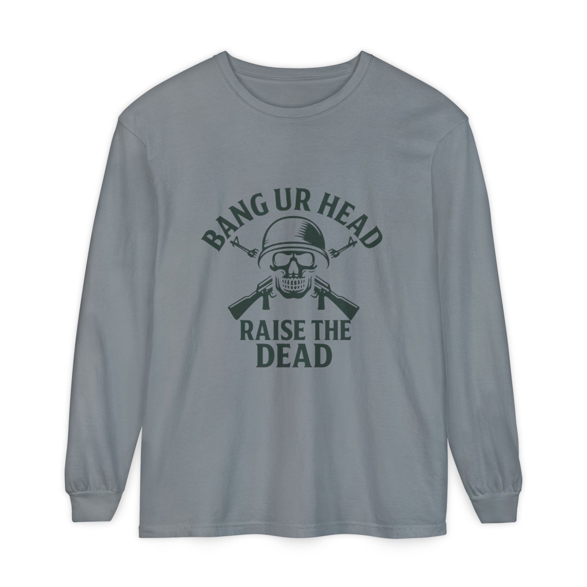 Unisex Garment-dyed Long Sleeve T-Shirt