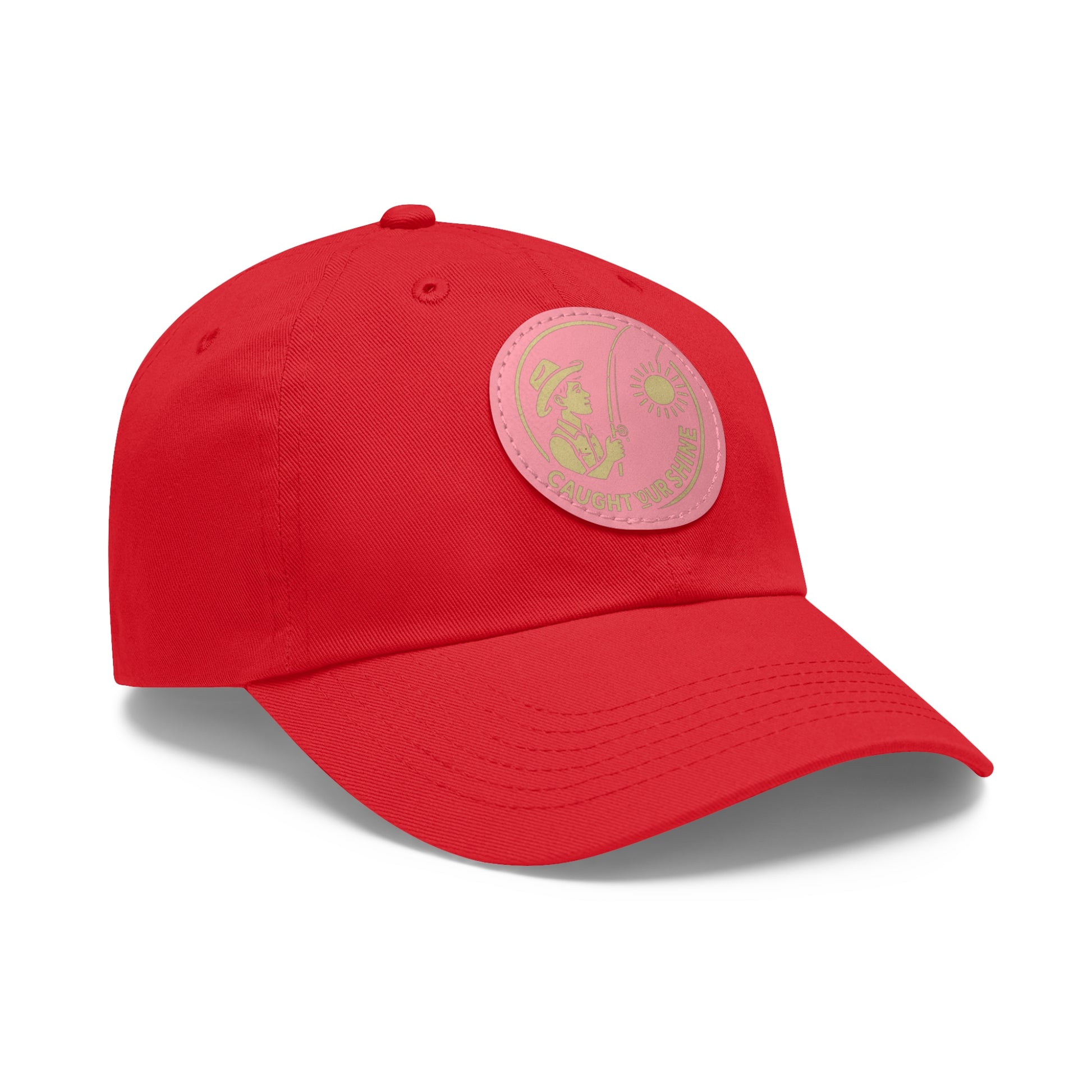 Stylish Dad Hat with Leather Patch | Perfect for Outdoors, Gift for Dads, Casual Wear, Summer Adventures, Trendy Accessories