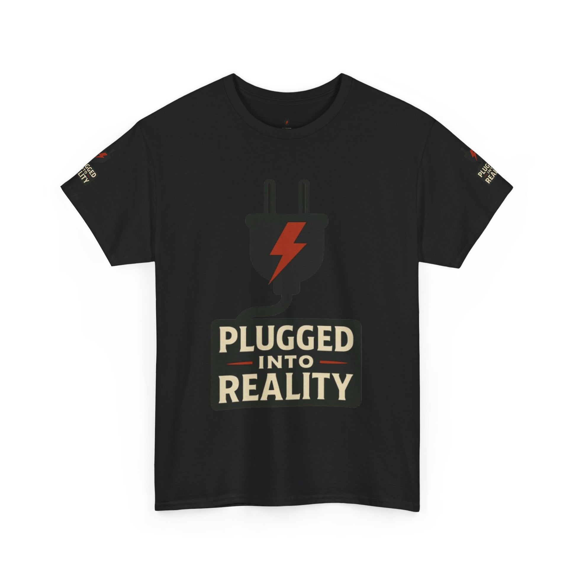 Unplugged Reality Tee - Fun Casual Shirt, Gift for Tech Enthusiasts, Graphic Tee for Friends, Quirky Everyday Wear, Recharge Your Vibe!