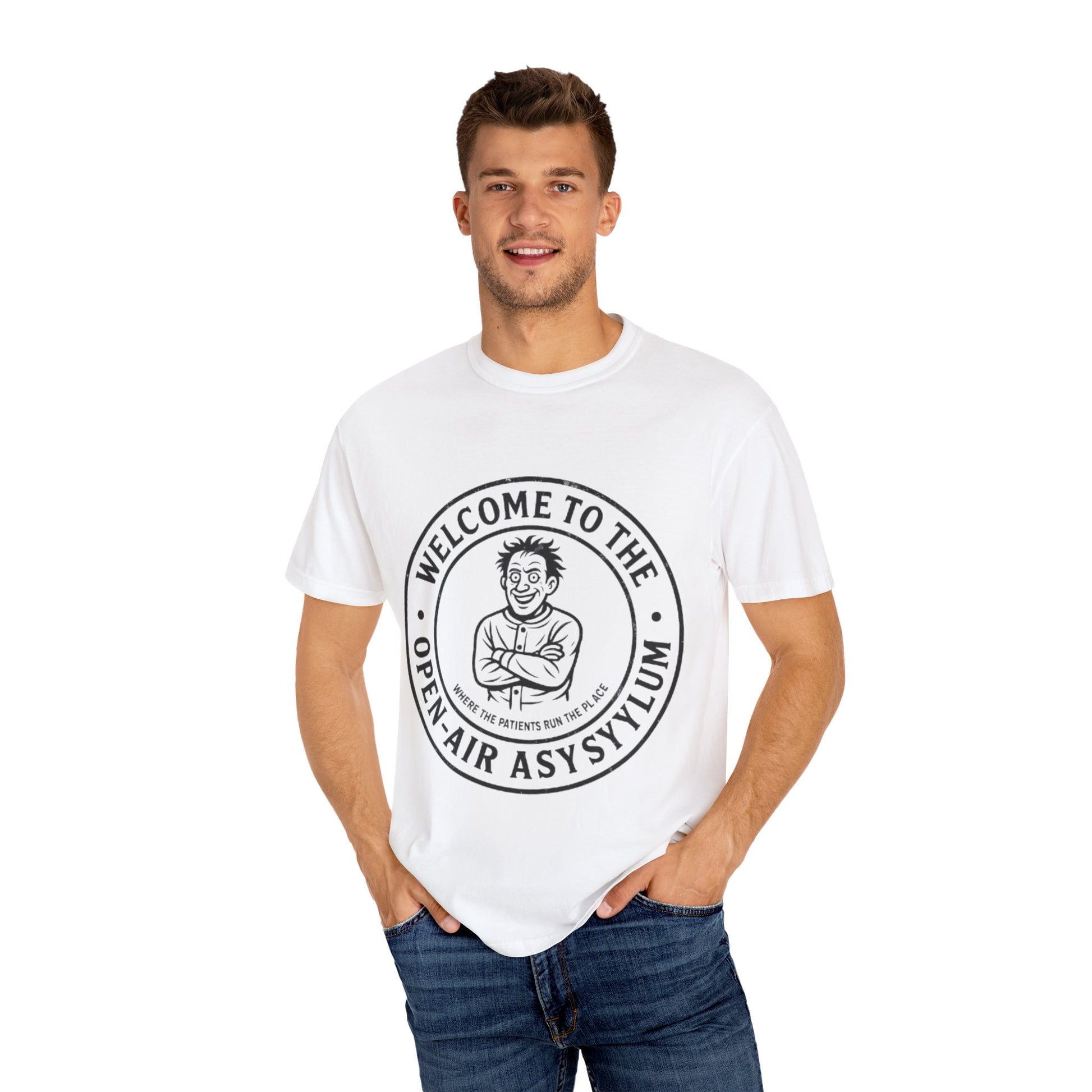 Unisex Retro Quote T-Shirt, Casual Wear, Graphic Tee, Vintage Style, Gift for Friends, Funny Humor Shirt
