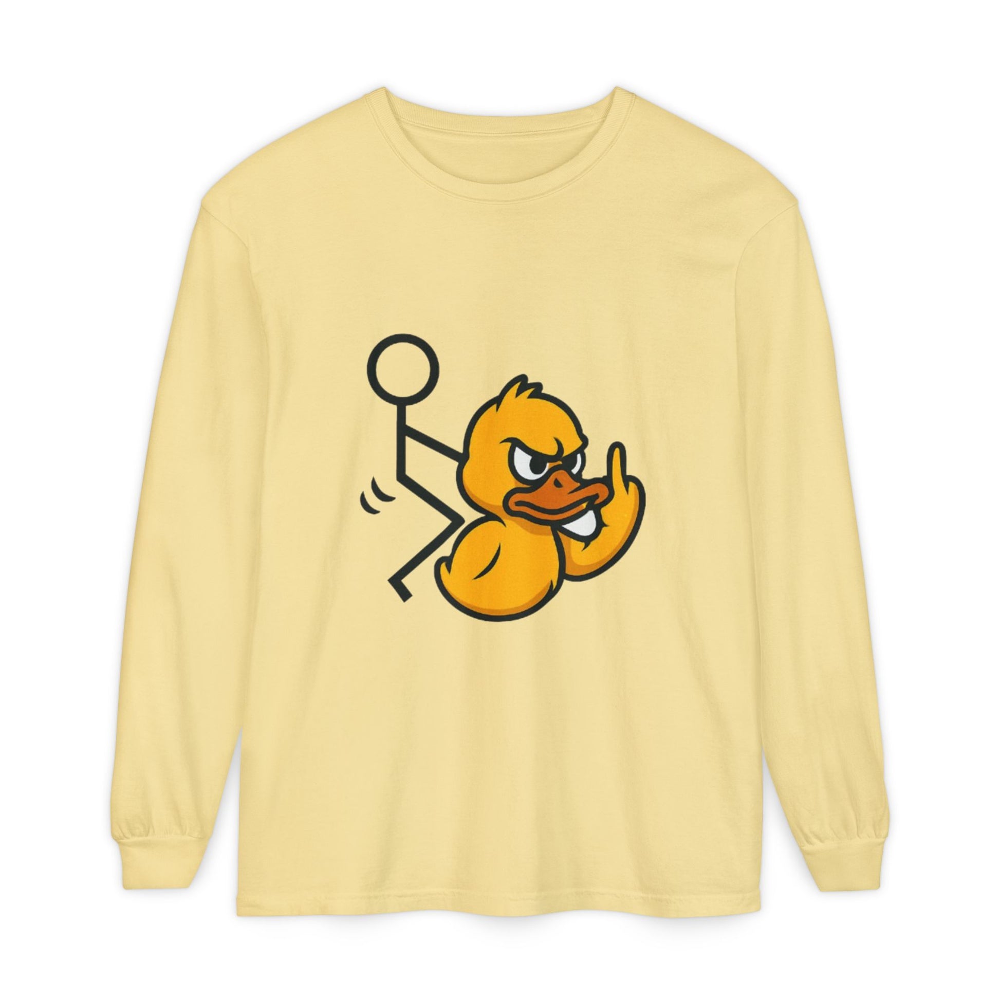 Unisex Garment-dyed Long Sleeve T-Shirt