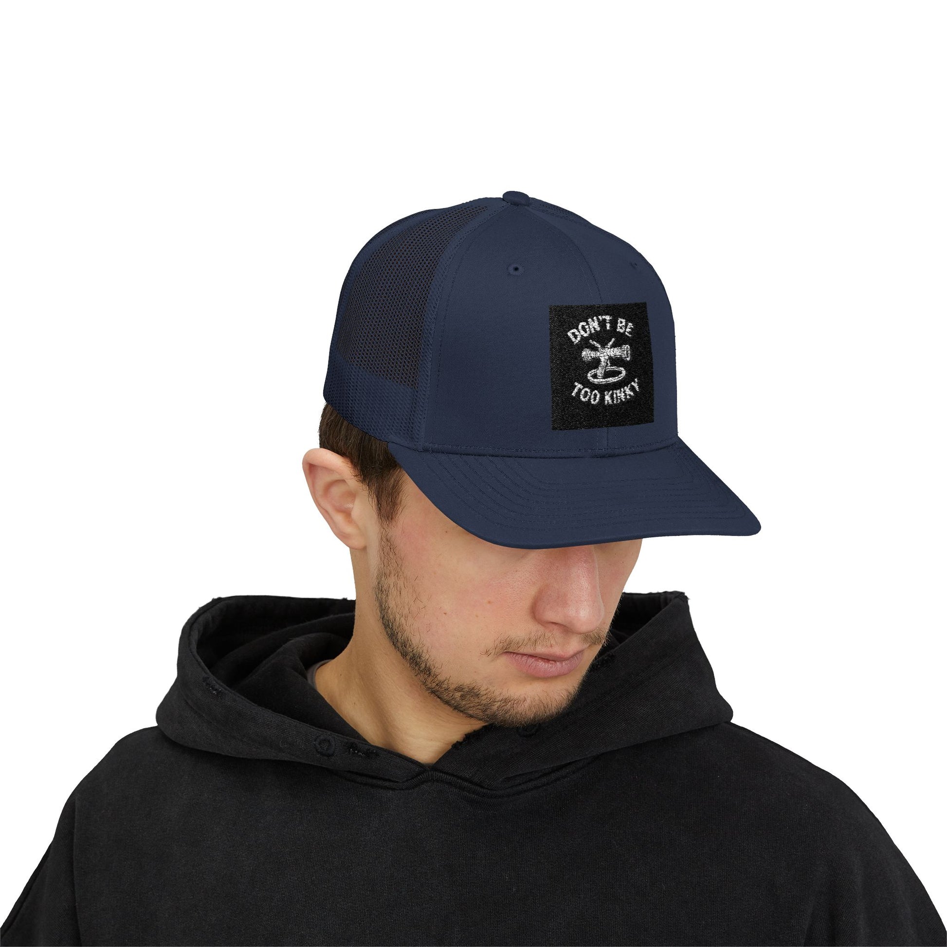 Funny Snapback Trucker Cap, Casual Hat for Men & Women, Perfect for Outdoor Events, Gifts, and Everyday Wear, Don't Be Too Skinny