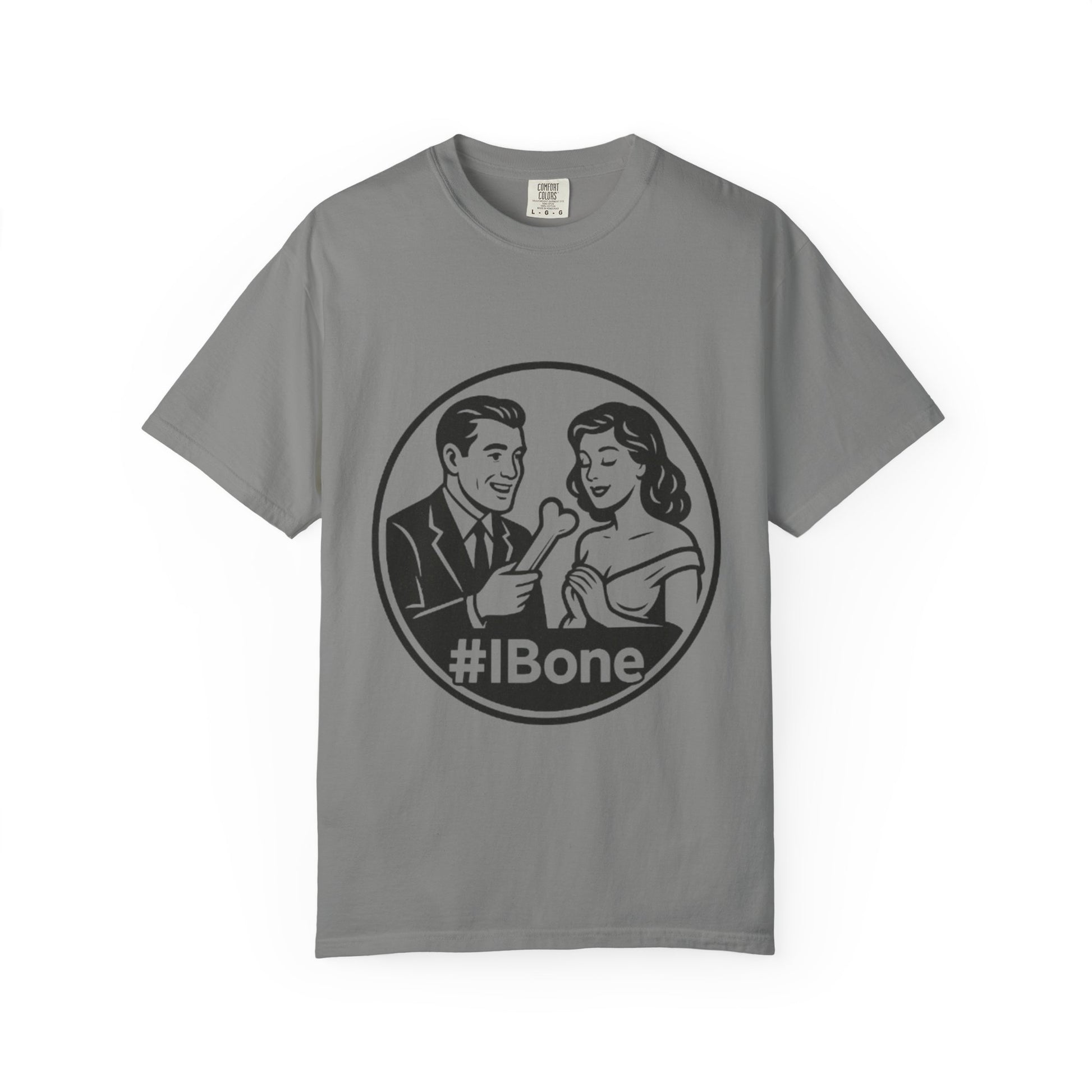 Playful Unisex T-Shirt: #IBone Design, Cute Couple Humor Tee, Gift for Couples, Funny Graphic Shirt, Casual Wear