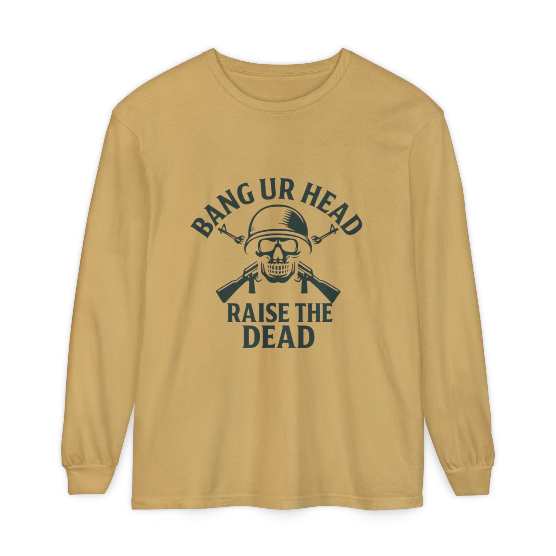 Unisex Garment-dyed Long Sleeve T-Shirt