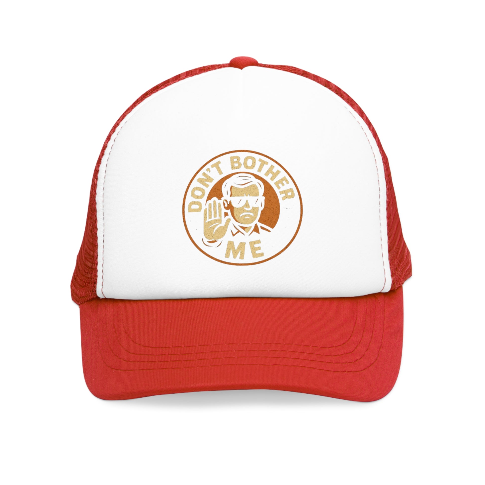 Funny Mesh Cap: Don't Bother Me Hat for Casual Wear, Gift for Dad, Vacation Accessory, Outdoor Sun Protection, Relaxation Gear