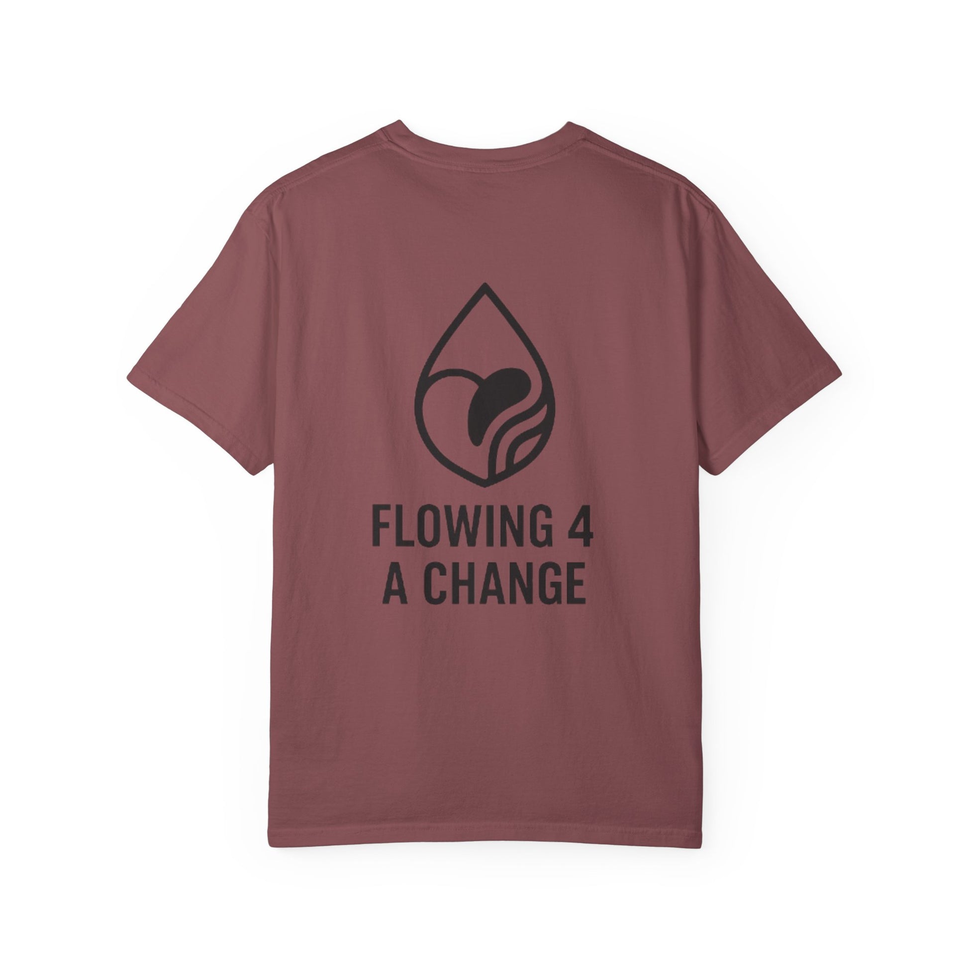 T-Shirt adapt fast, stay human Unisex Garment-Dyed