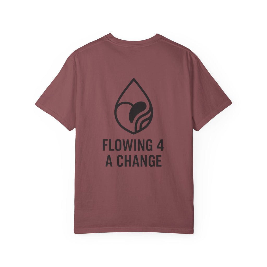 T-Shirt adapt fast, stay human Unisex Garment-Dyed