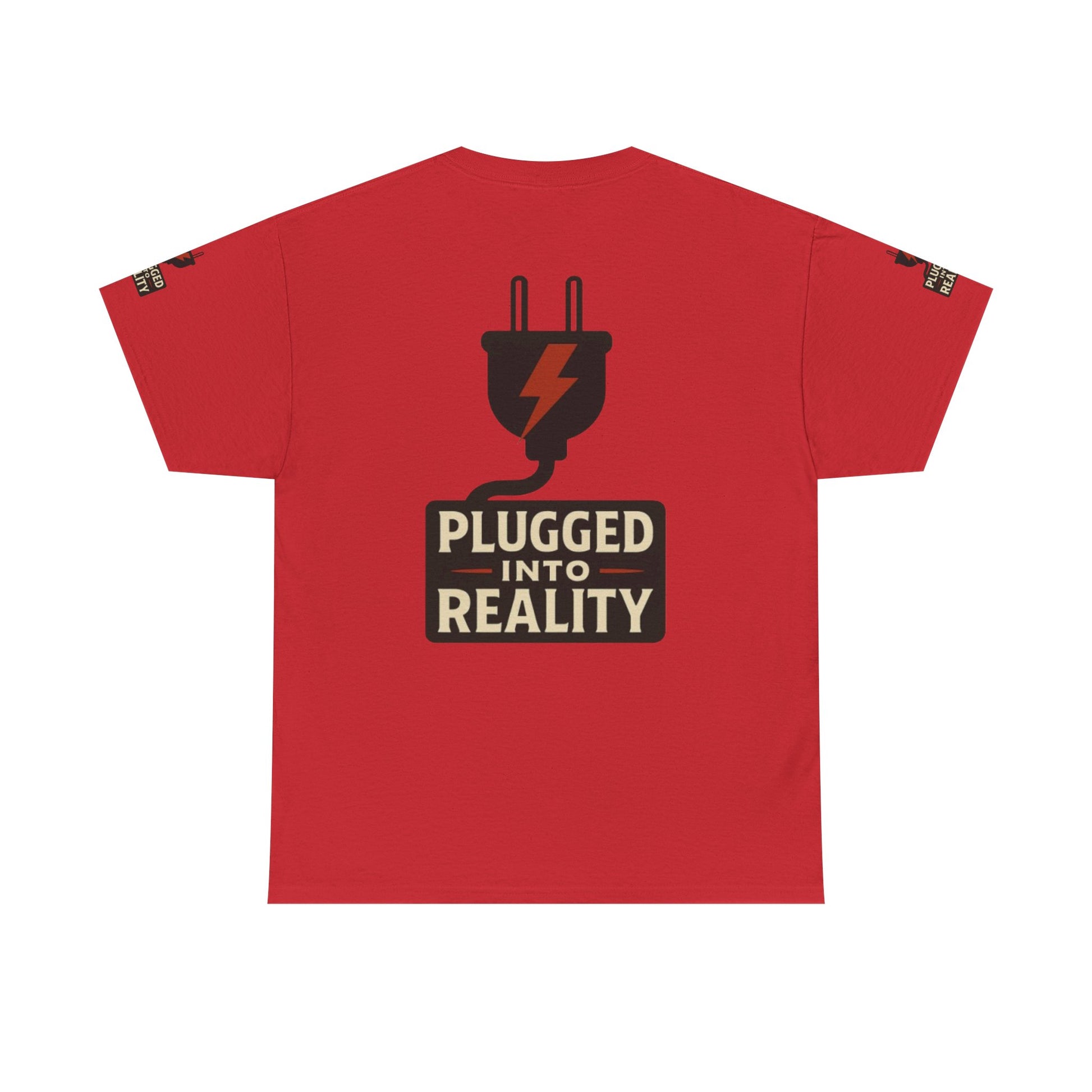Unplugged Reality Tee - Fun Casual Shirt, Gift for Tech Enthusiasts, Graphic Tee for Friends, Quirky Everyday Wear, Recharge Your Vibe!
