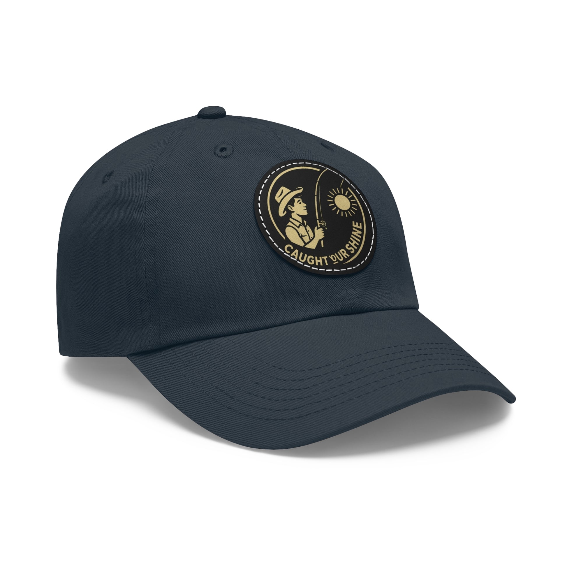 Stylish Dad Hat with Leather Patch | Perfect for Outdoors, Gift for Dads, Casual Wear, Summer Adventures, Trendy Accessories