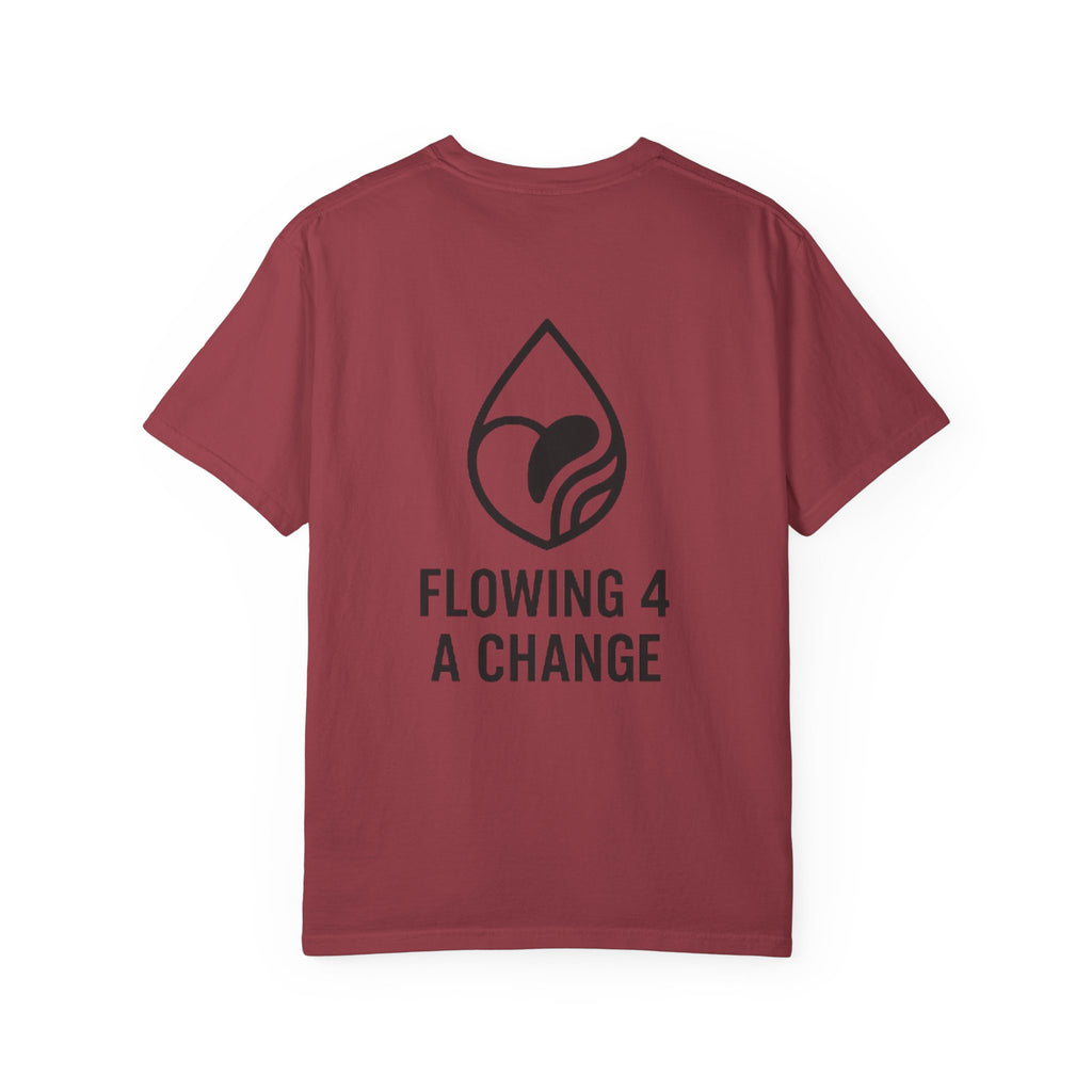 T-Shirt adapt fast, stay human Unisex Garment-Dyed