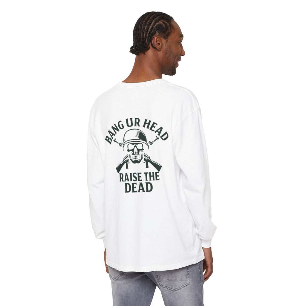 Unisex Garment-dyed Long Sleeve T-Shirt