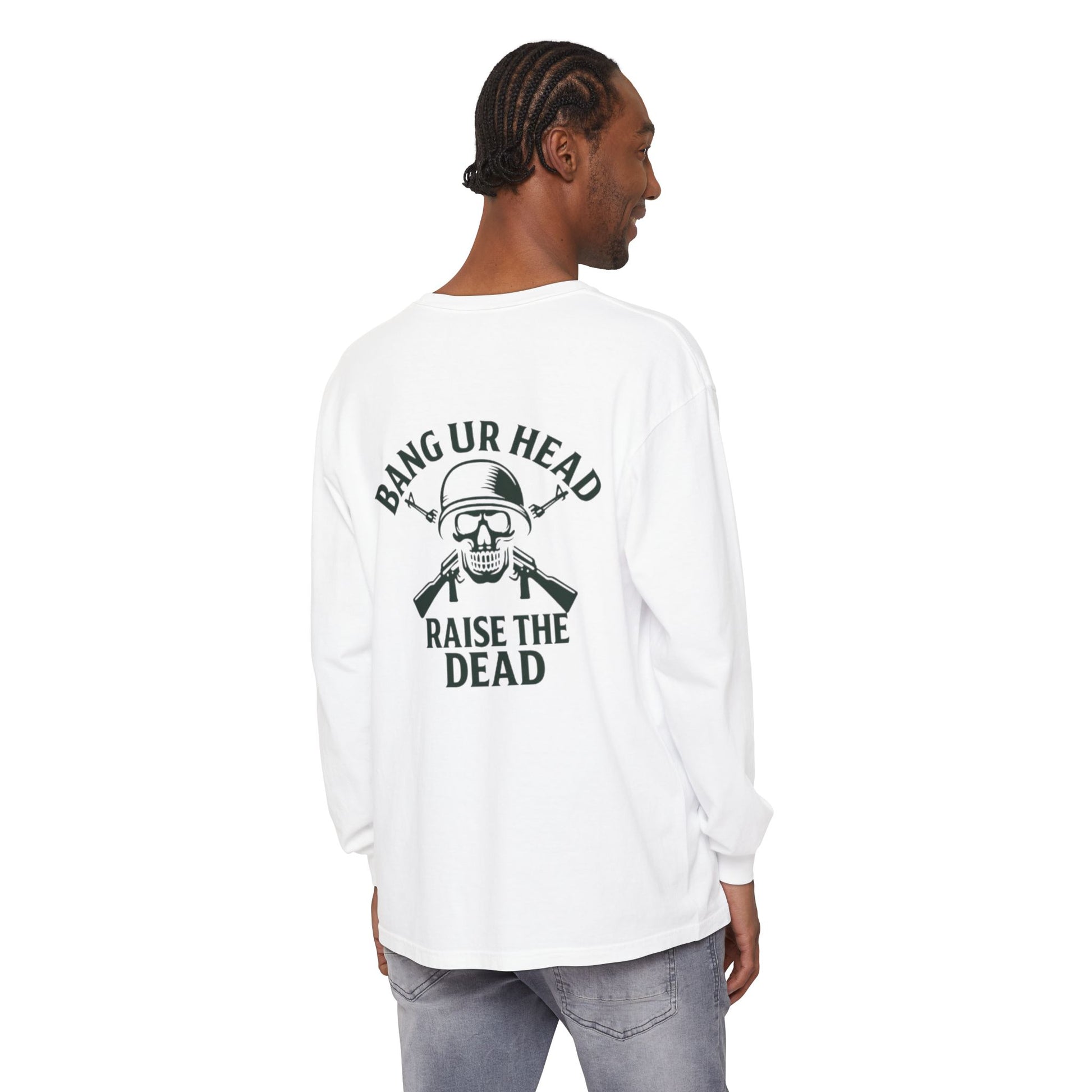 Unisex Garment-dyed Long Sleeve T-Shirt