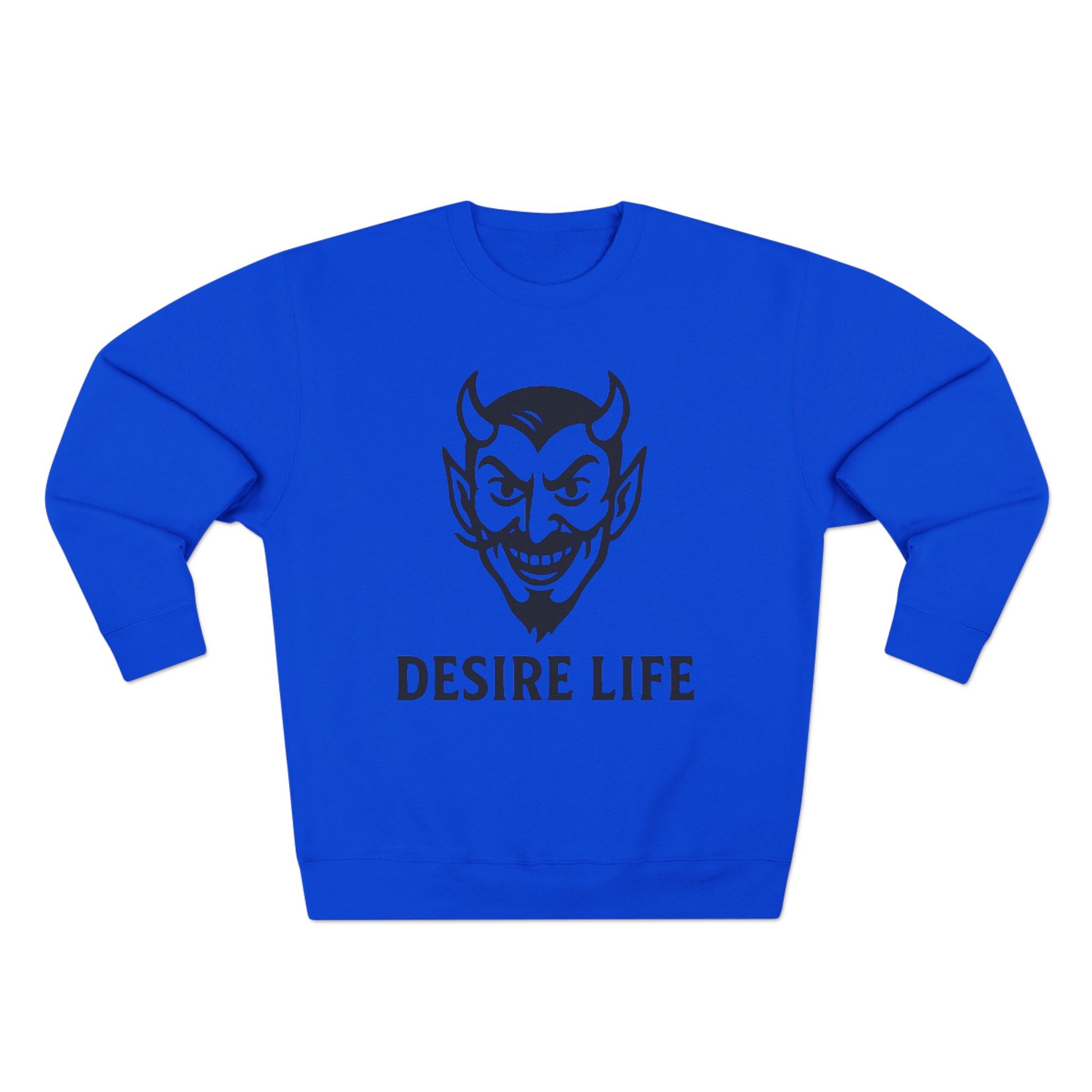 Unisex Crewneck Sweatshirt with 'Desire Life' Design | Casual Streetwear, Graphic Sweatshirt, Gift for Him/Her, Trendy Fashion, [...]