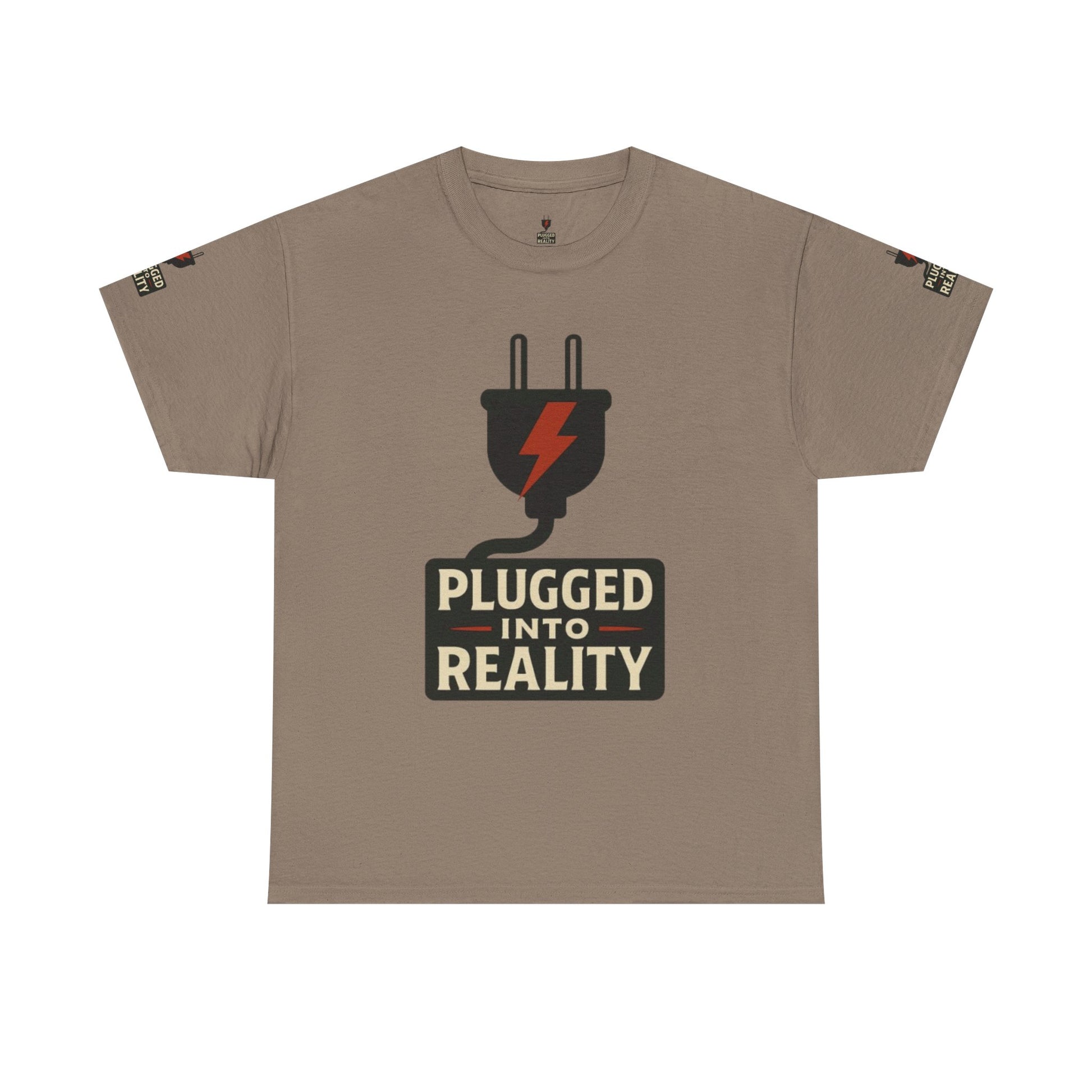 Unplugged Reality Tee - Fun Casual Shirt, Gift for Tech Enthusiasts, Graphic Tee for Friends, Quirky Everyday Wear, Recharge Your Vibe!