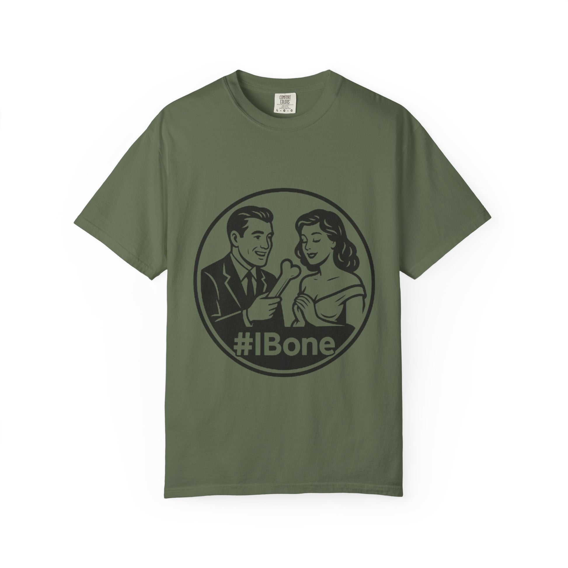 Playful Unisex T-Shirt: #IBone Design, Cute Couple Humor Tee, Gift for Couples, Funny Graphic Shirt, Casual Wear