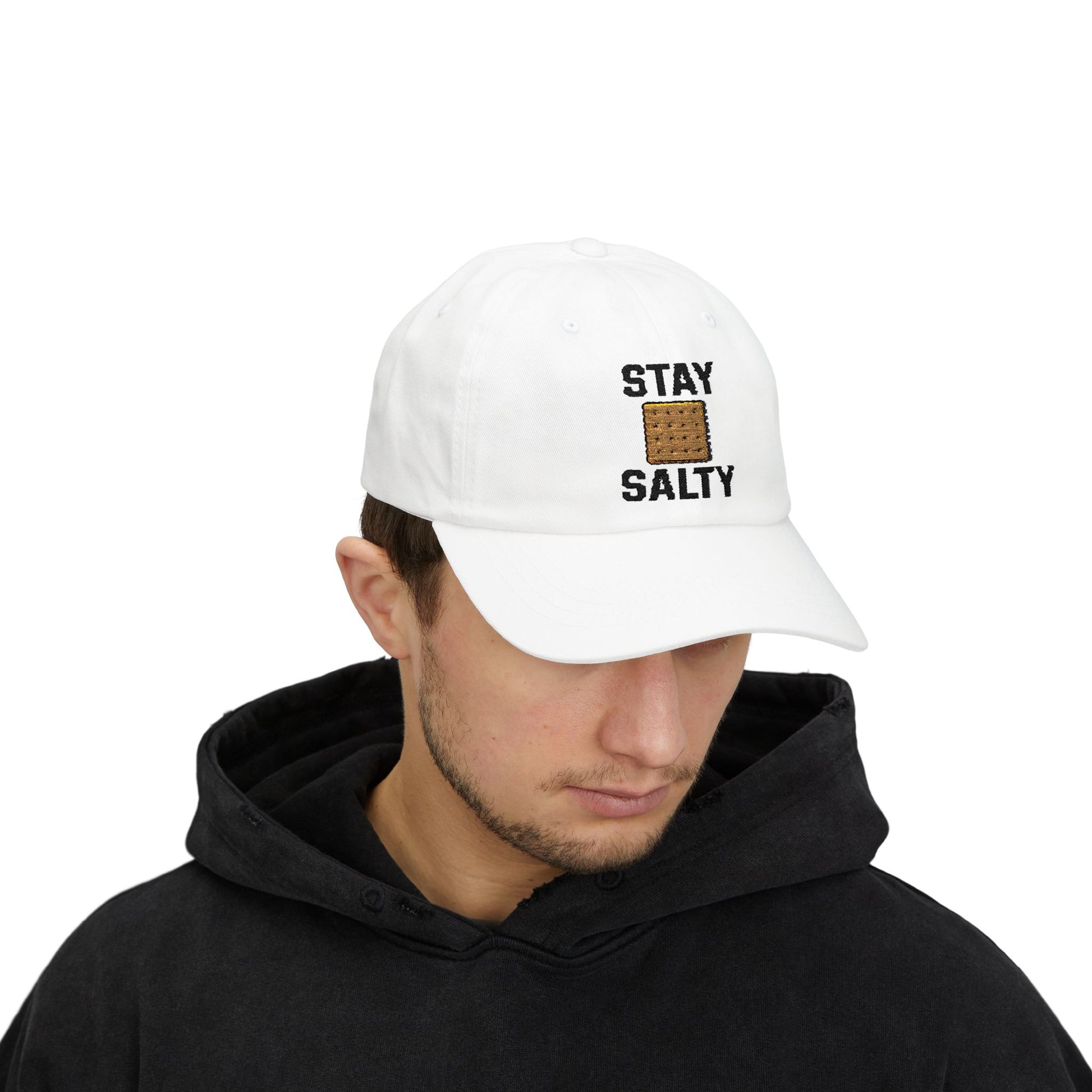 Stylish Dad Cap - Stay Salty Hat for Casual Outings, Beach Days, Father's Day Gift, Summer Accessory, Everyday Wear