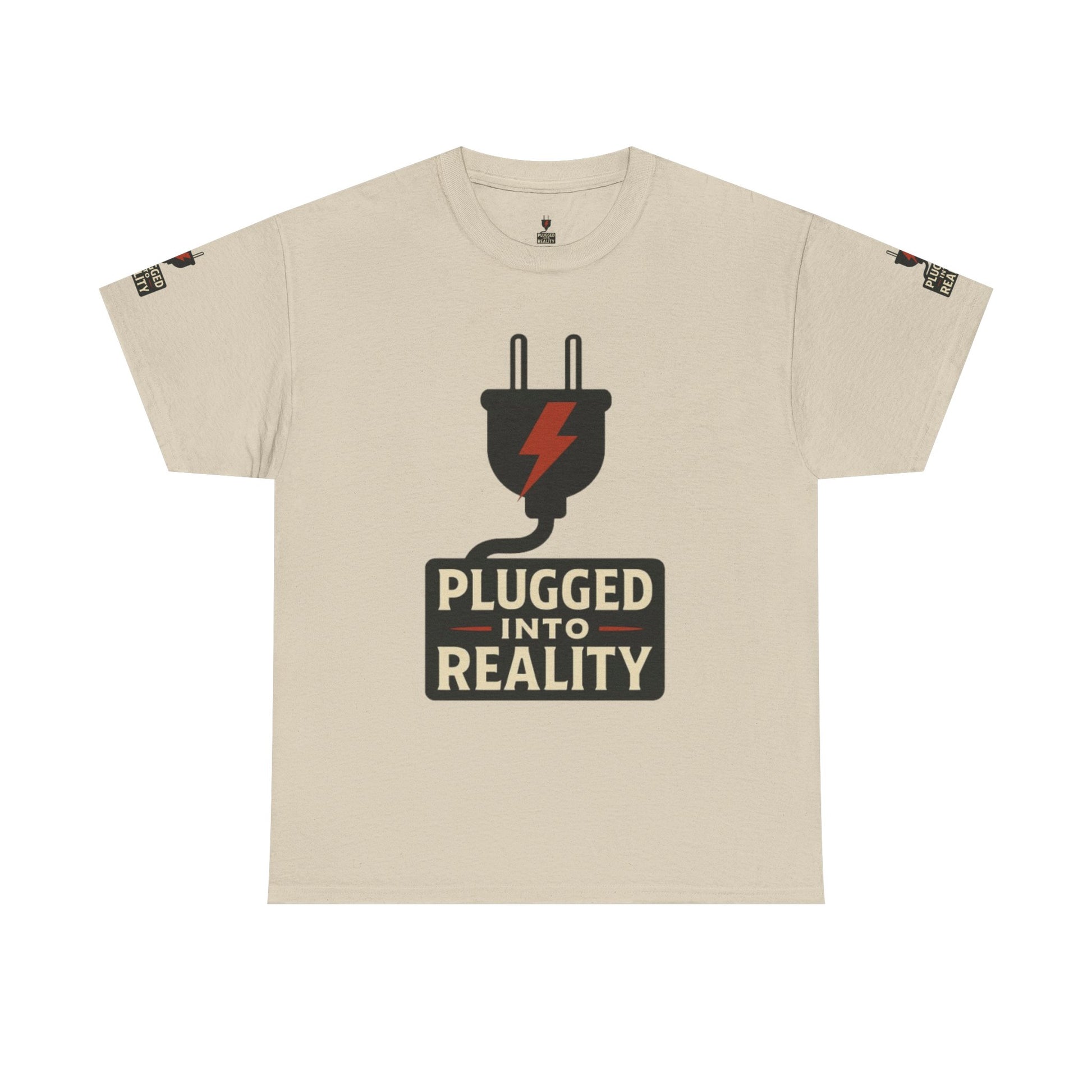 Unplugged Reality Tee - Fun Casual Shirt, Gift for Tech Enthusiasts, Graphic Tee for Friends, Quirky Everyday Wear, Recharge Your Vibe!