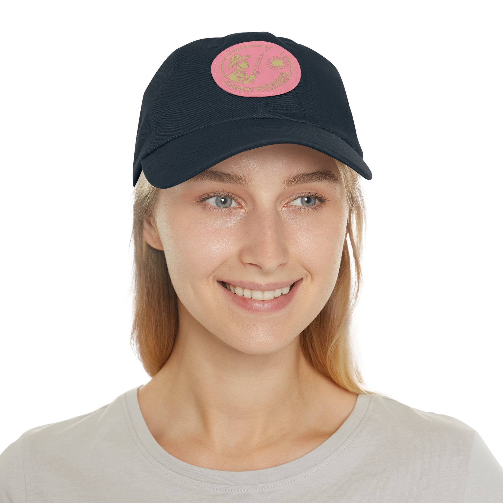 Stylish Dad Hat with Leather Patch | Perfect for Outdoors, Gift for Dads, Casual Wear, Summer Adventures, Trendy Accessories