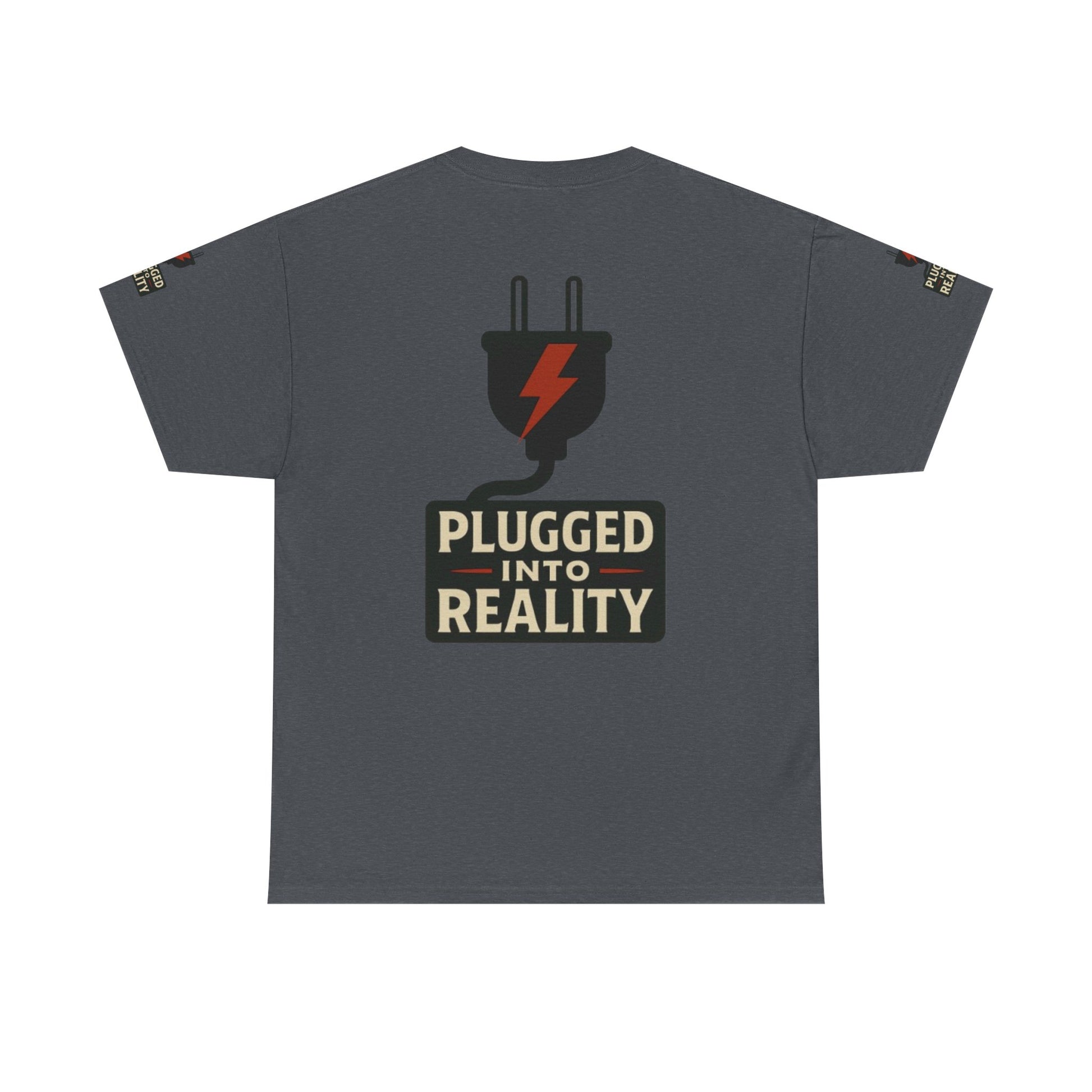 Unplugged Reality Tee - Fun Casual Shirt, Gift for Tech Enthusiasts, Graphic Tee for Friends, Quirky Everyday Wear, Recharge Your Vibe!
