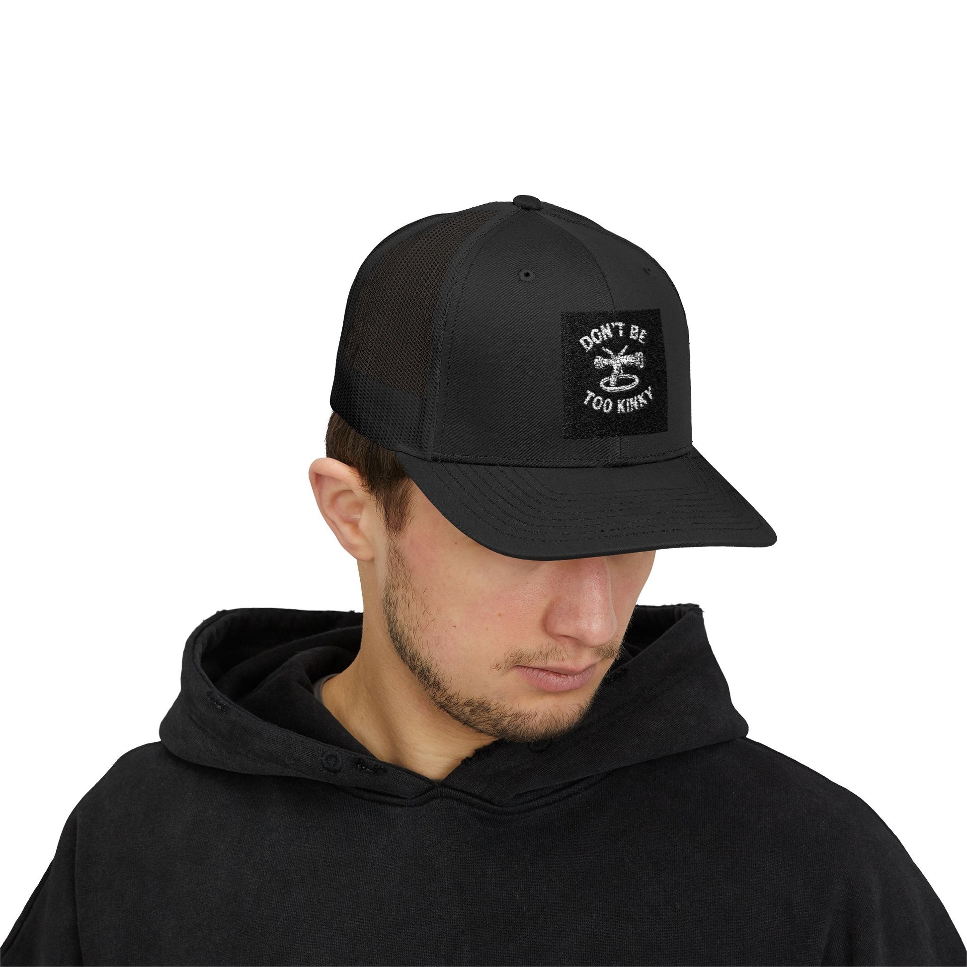 Funny Snapback Trucker Cap, Casual Hat for Men & Women, Perfect for Outdoor Events, Gifts, and Everyday Wear, Don't Be Too Skinny