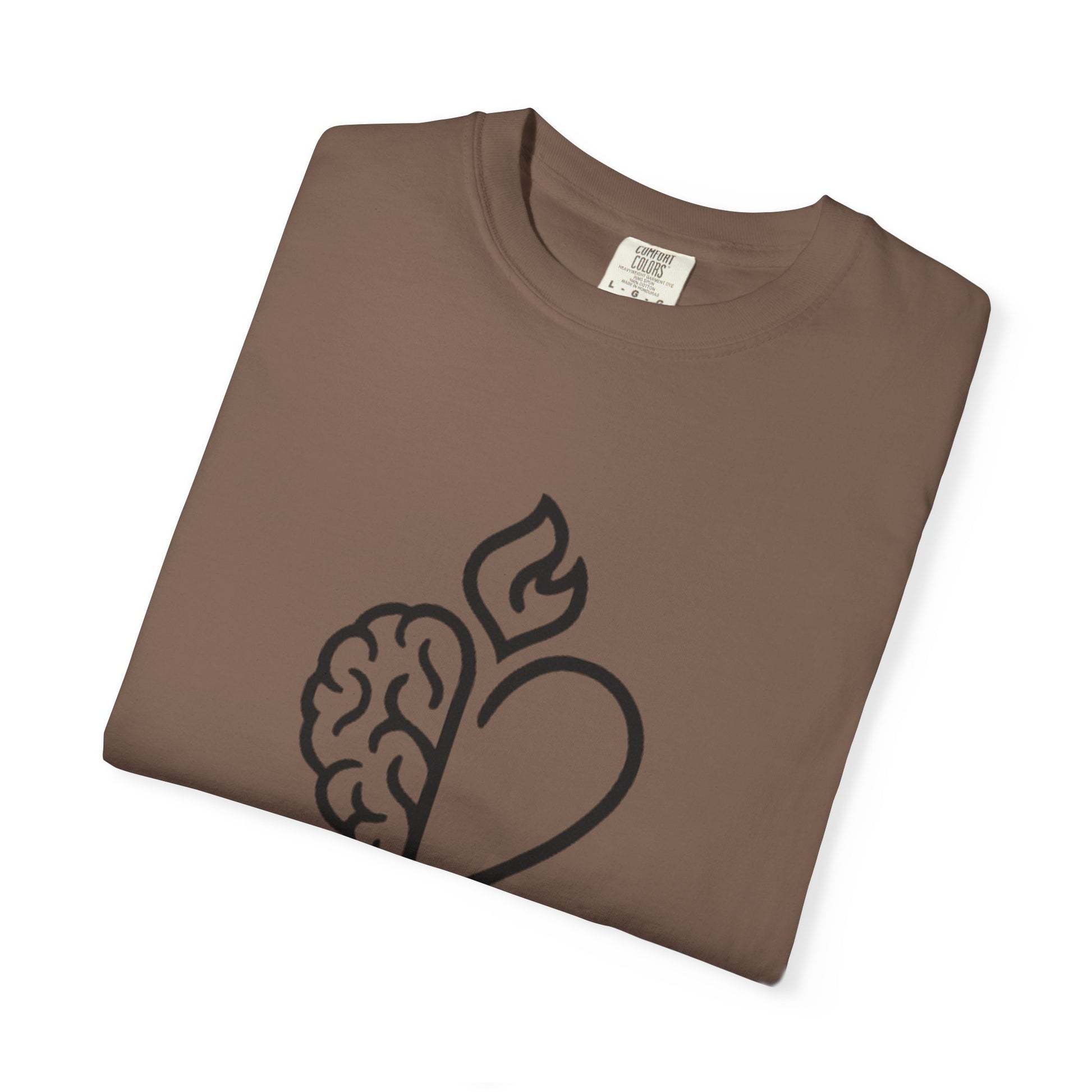 T-Shirt adapt fast, stay human Unisex Garment-Dyed